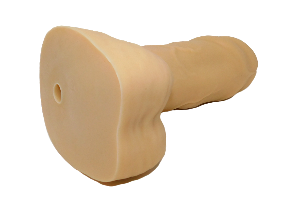 ESSEX GEEZER Platinum Silicone Dildo