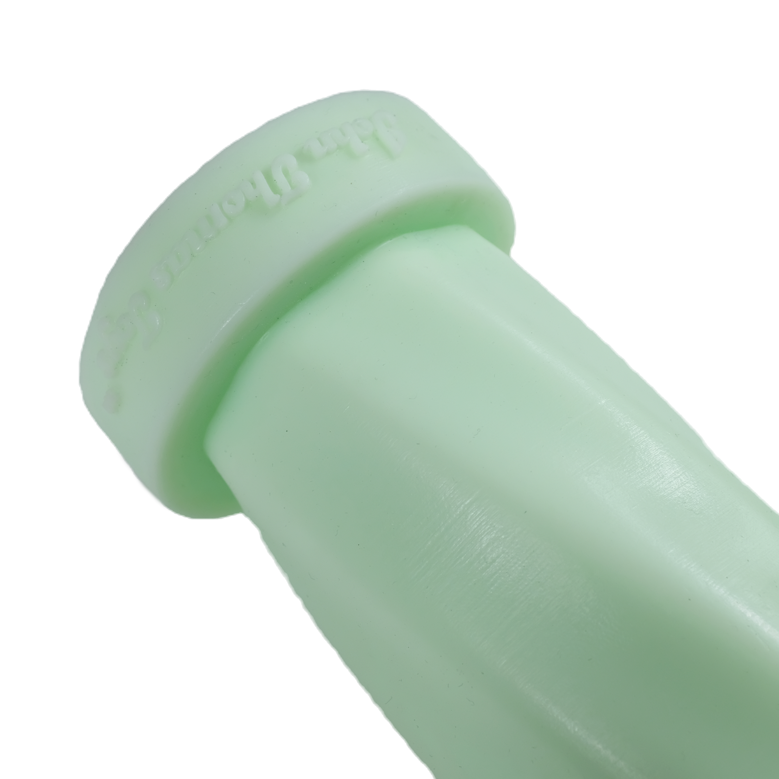 AMERICAN TWIST Platinum Silicone Dildo