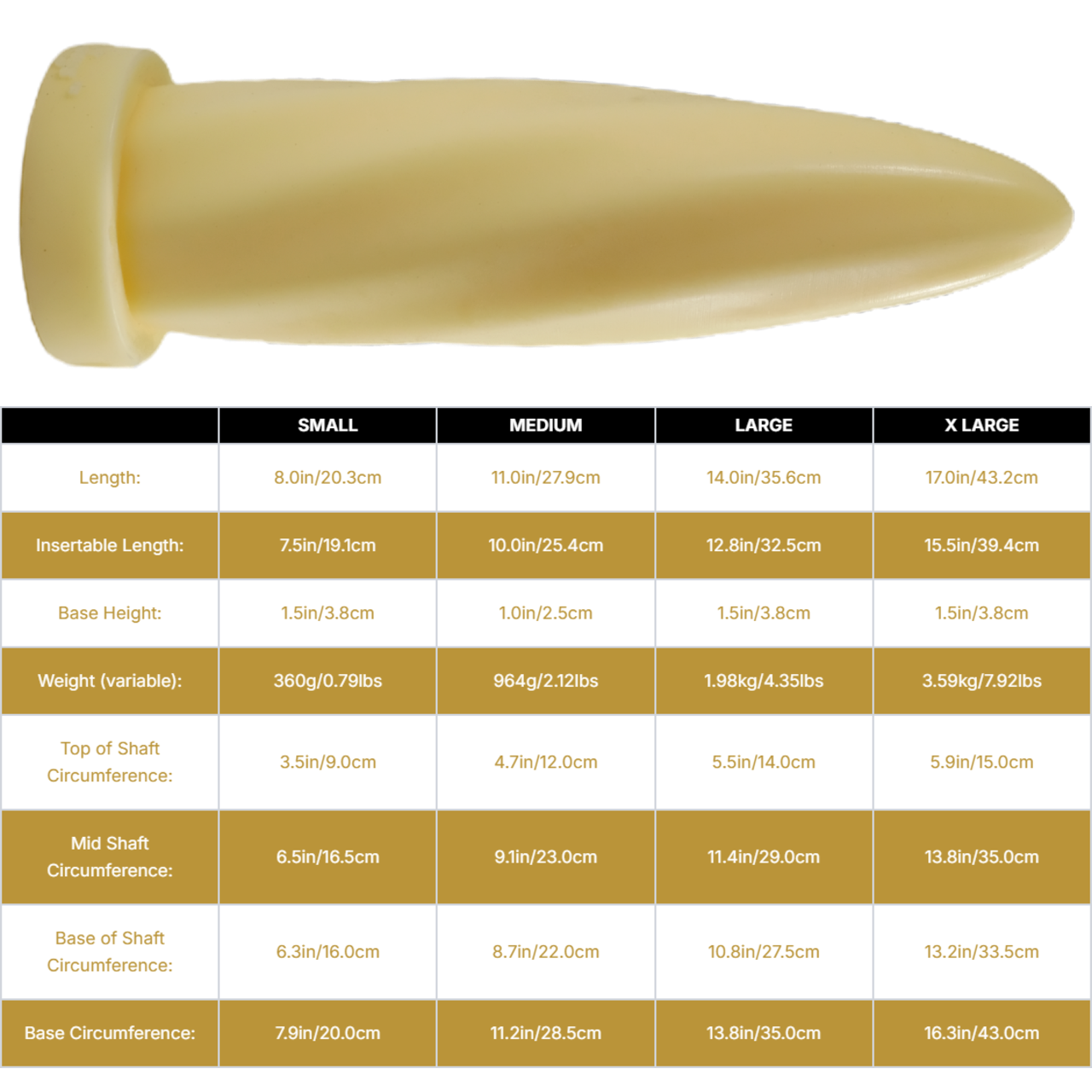 AMERICAN TWIST Platinum Silicone Dildo