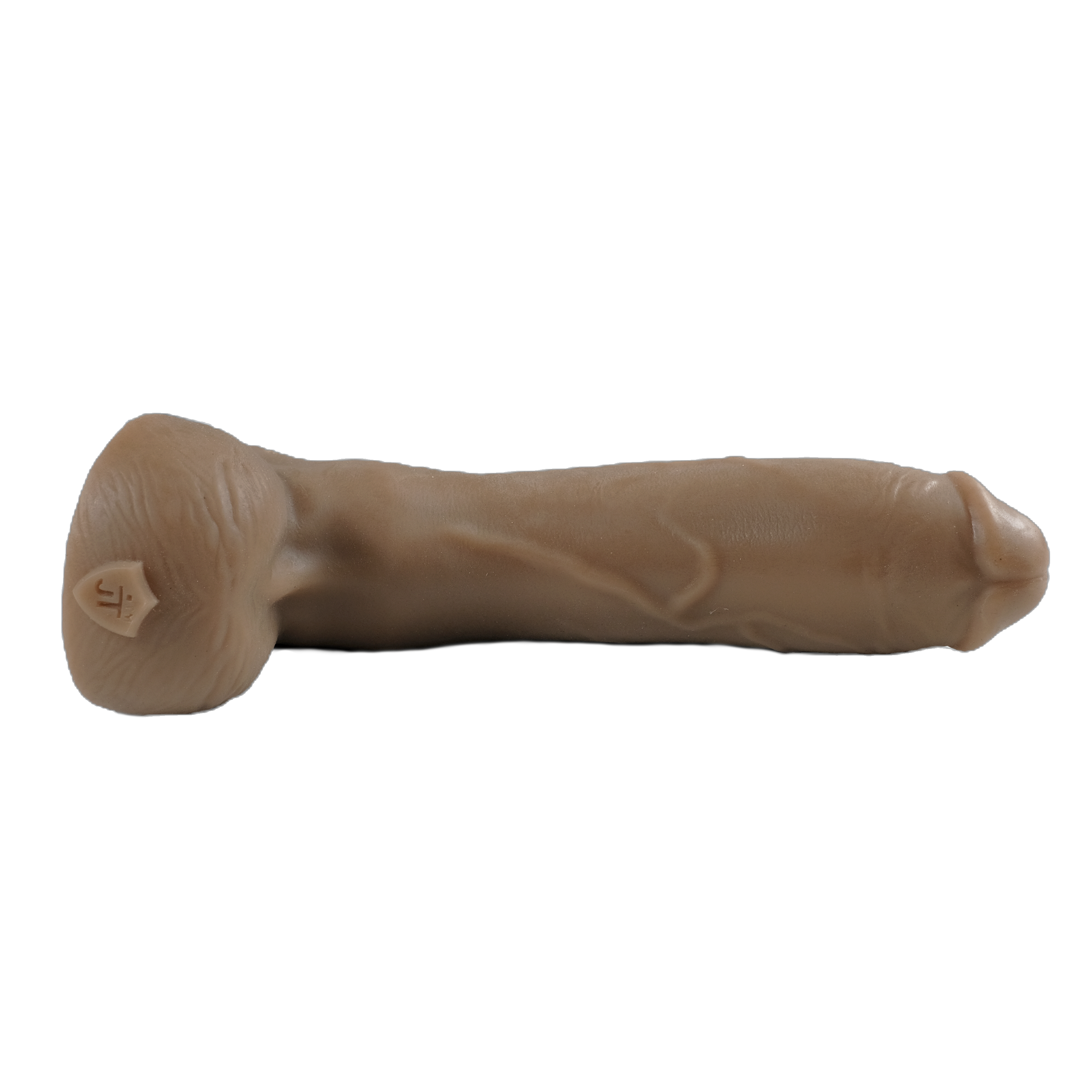 Brutus, in Honey Bronze, laid down and showing the balls.