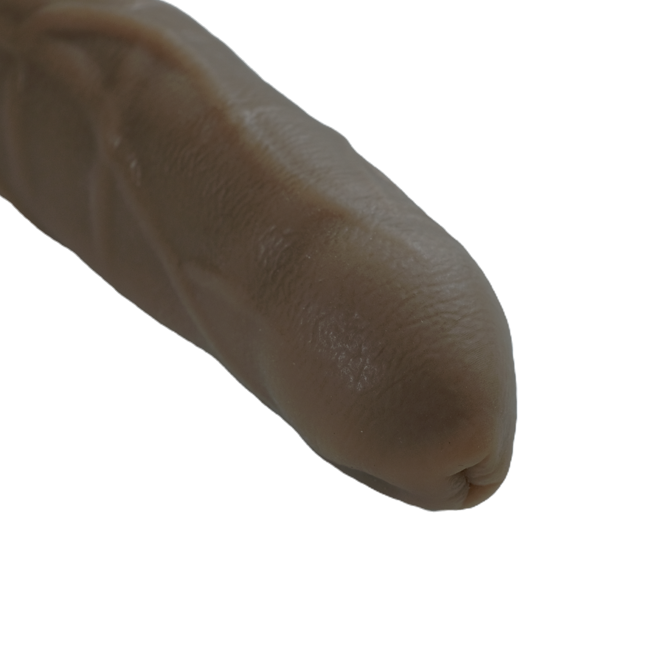 BULLY BOY Huge Platinum Silicone Dildo