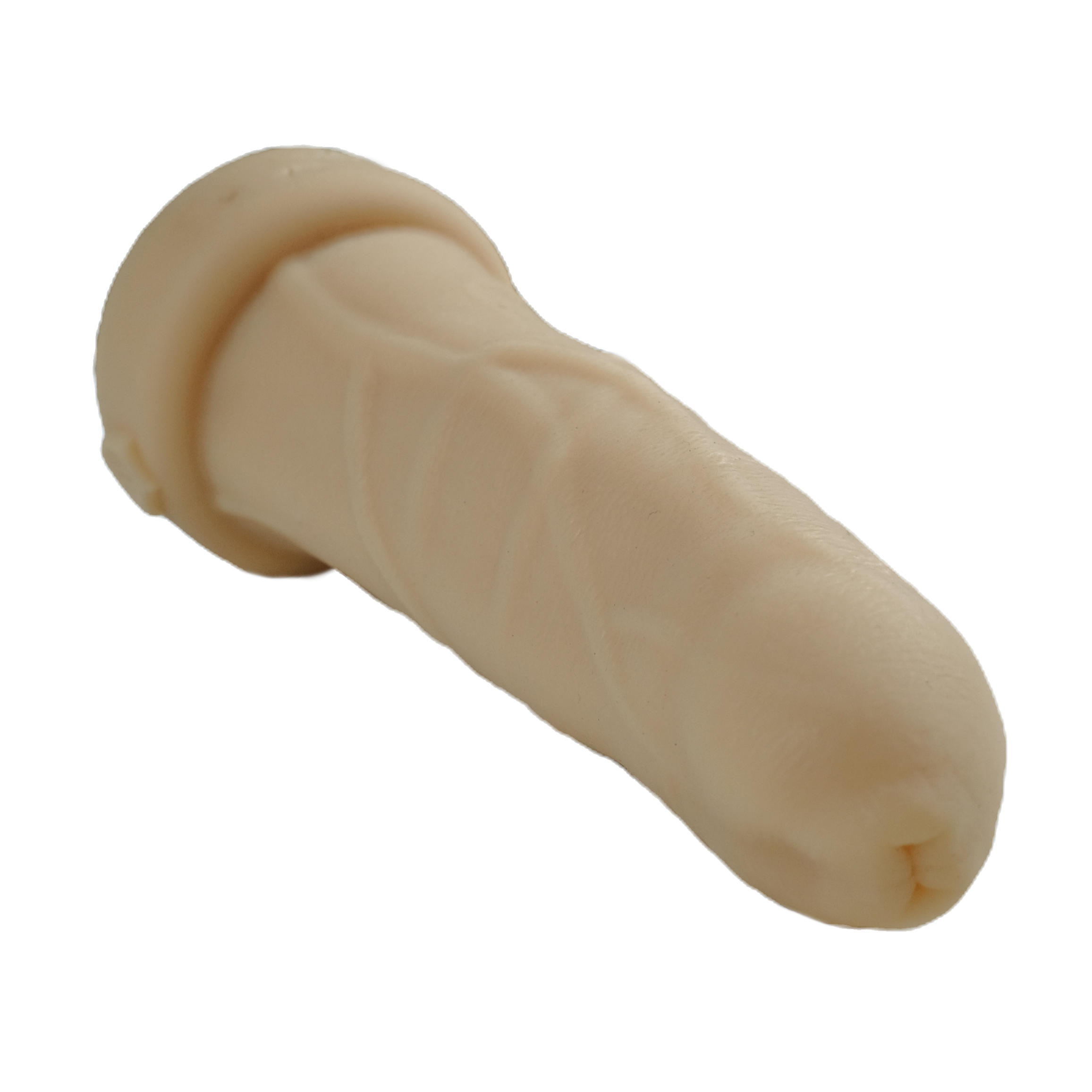 BULLY BOY Huge Platinum Silicone Dildo