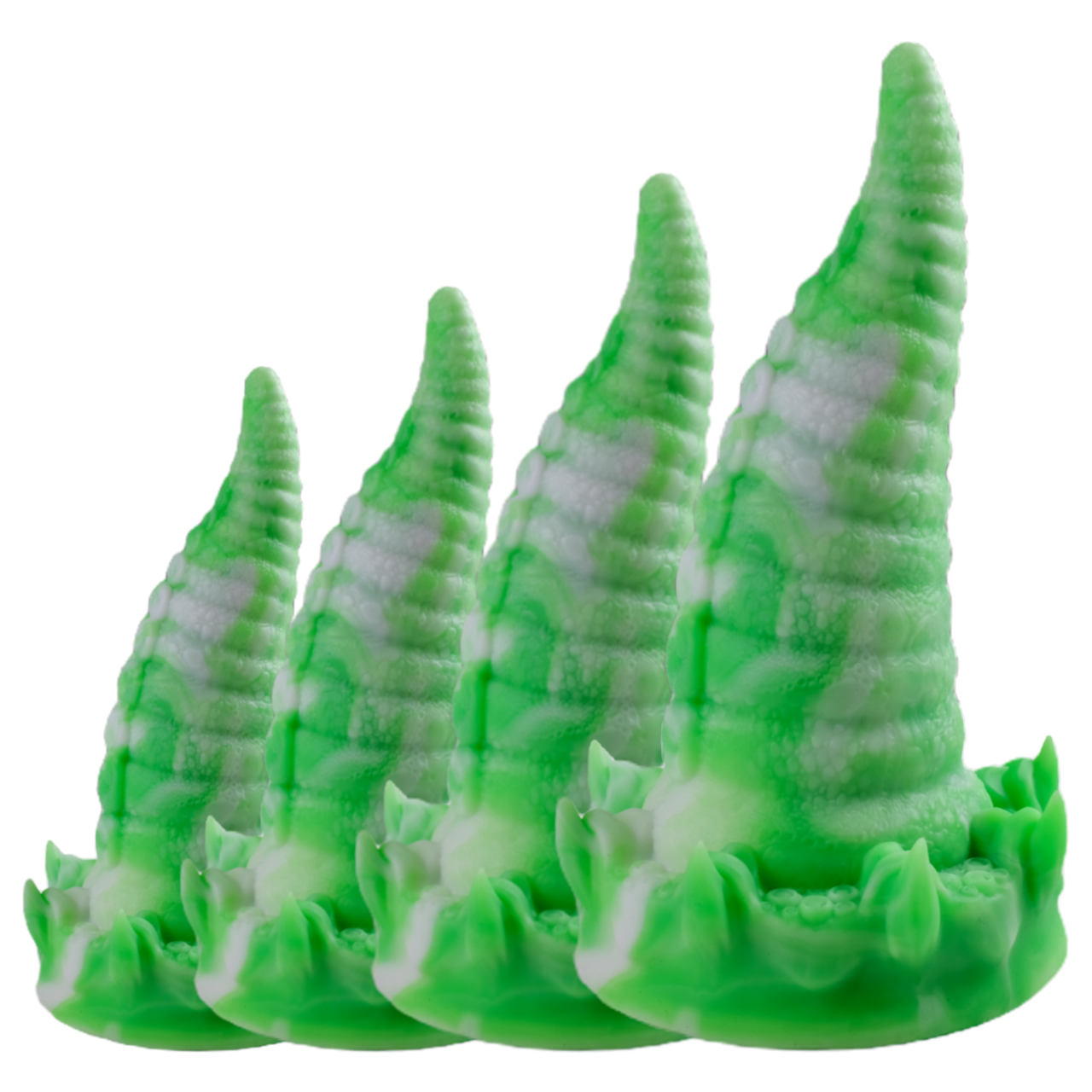 CEPHALOPOD'S REVENGE Platinum Silicone Dildo