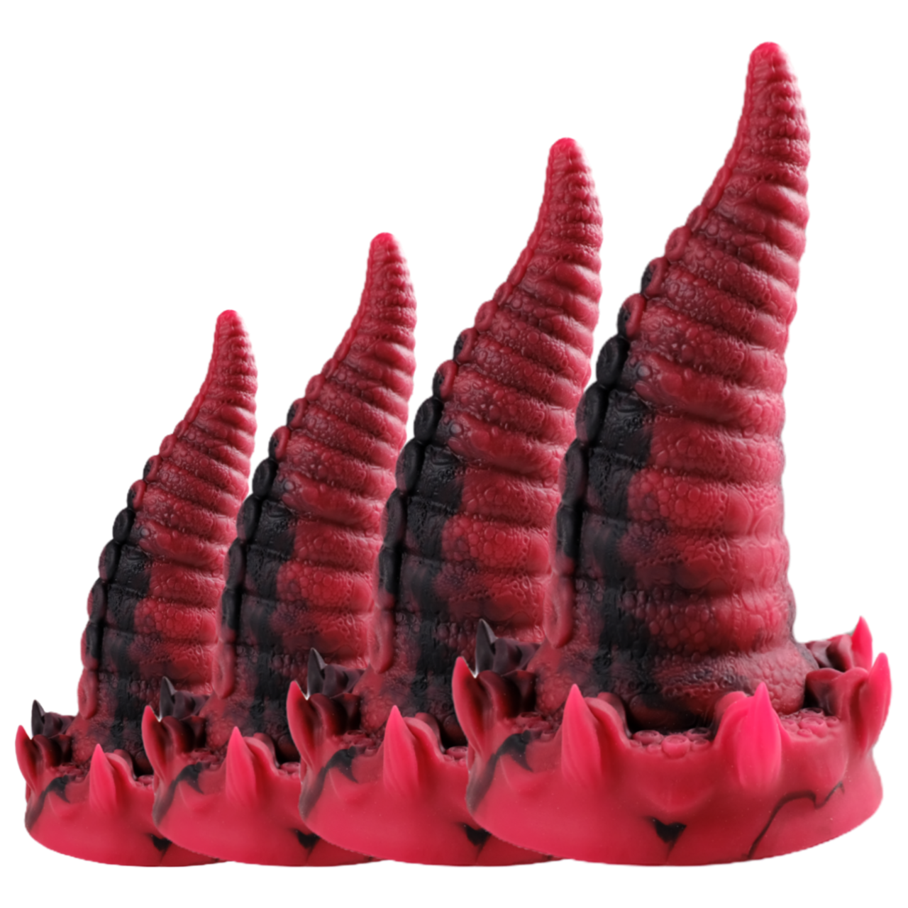 CEPHALOPOD'S REVENGE Platinum Silicone Dildo