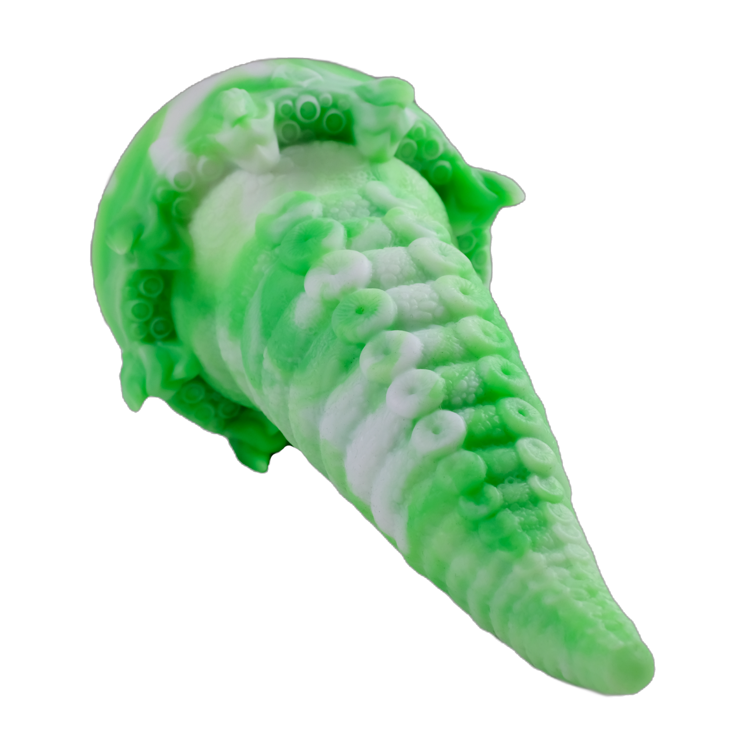 CEPHALOPOD'S REVENGE Platinum Silicone Dildo