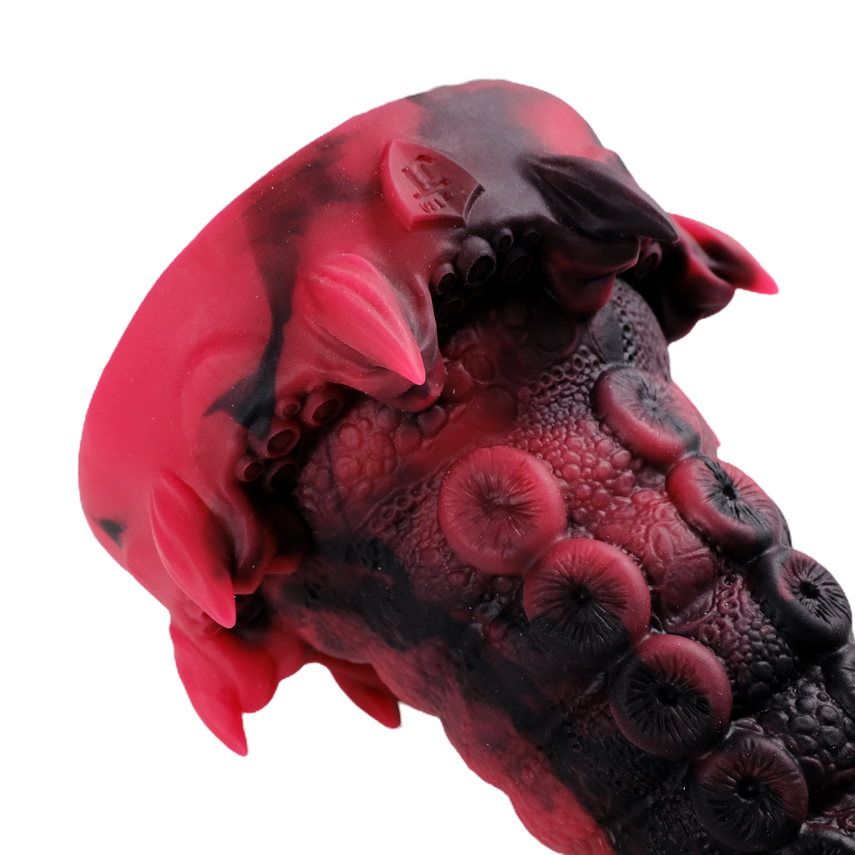 Close-up of the base, in Rage.