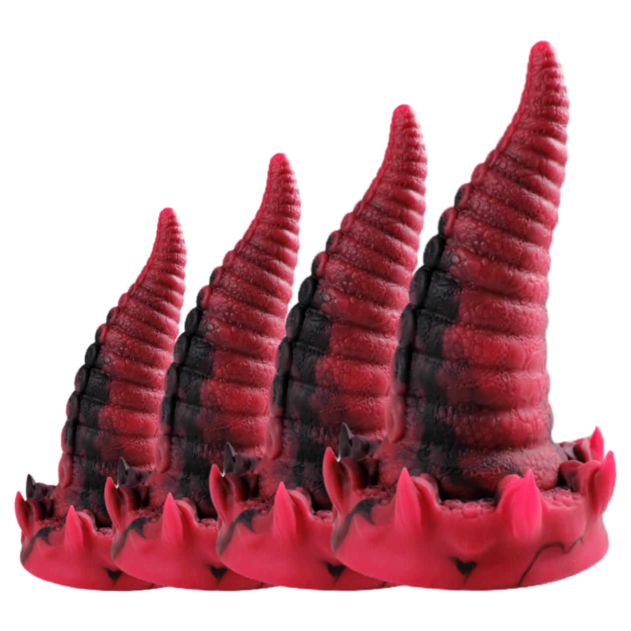 CEPHALOPOD'S REVENGE Platinum Silicone Dildo