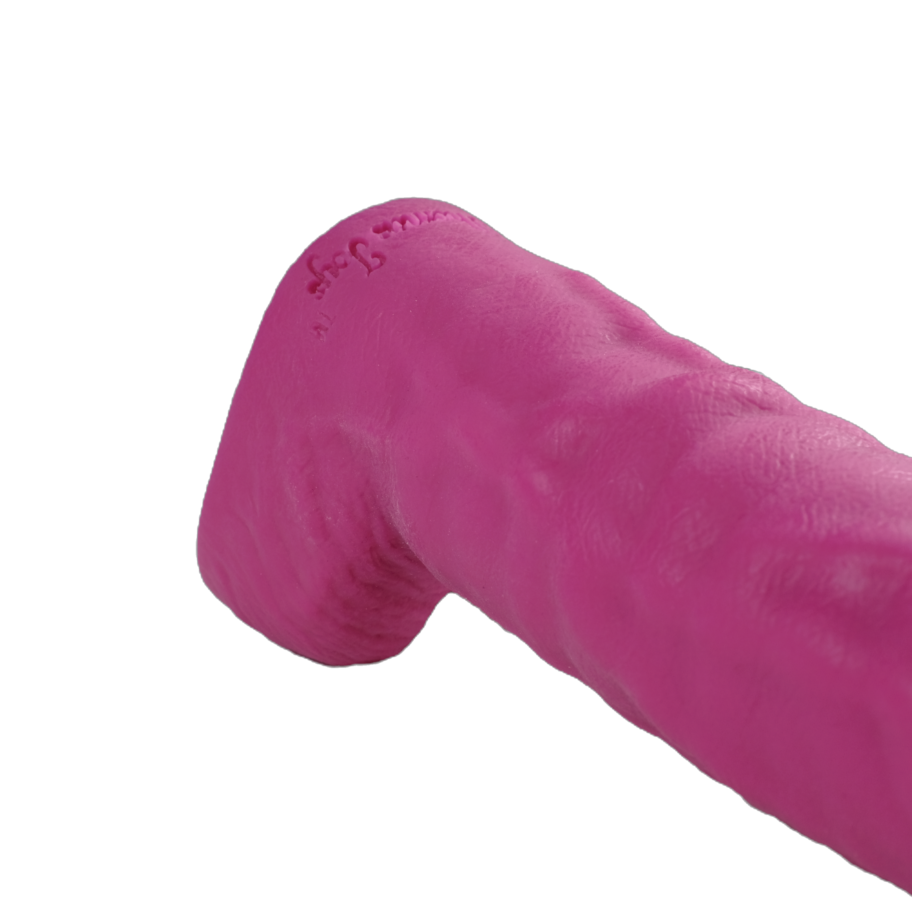 CHUBBY CEDRIC - Platinum Silicone Dildo