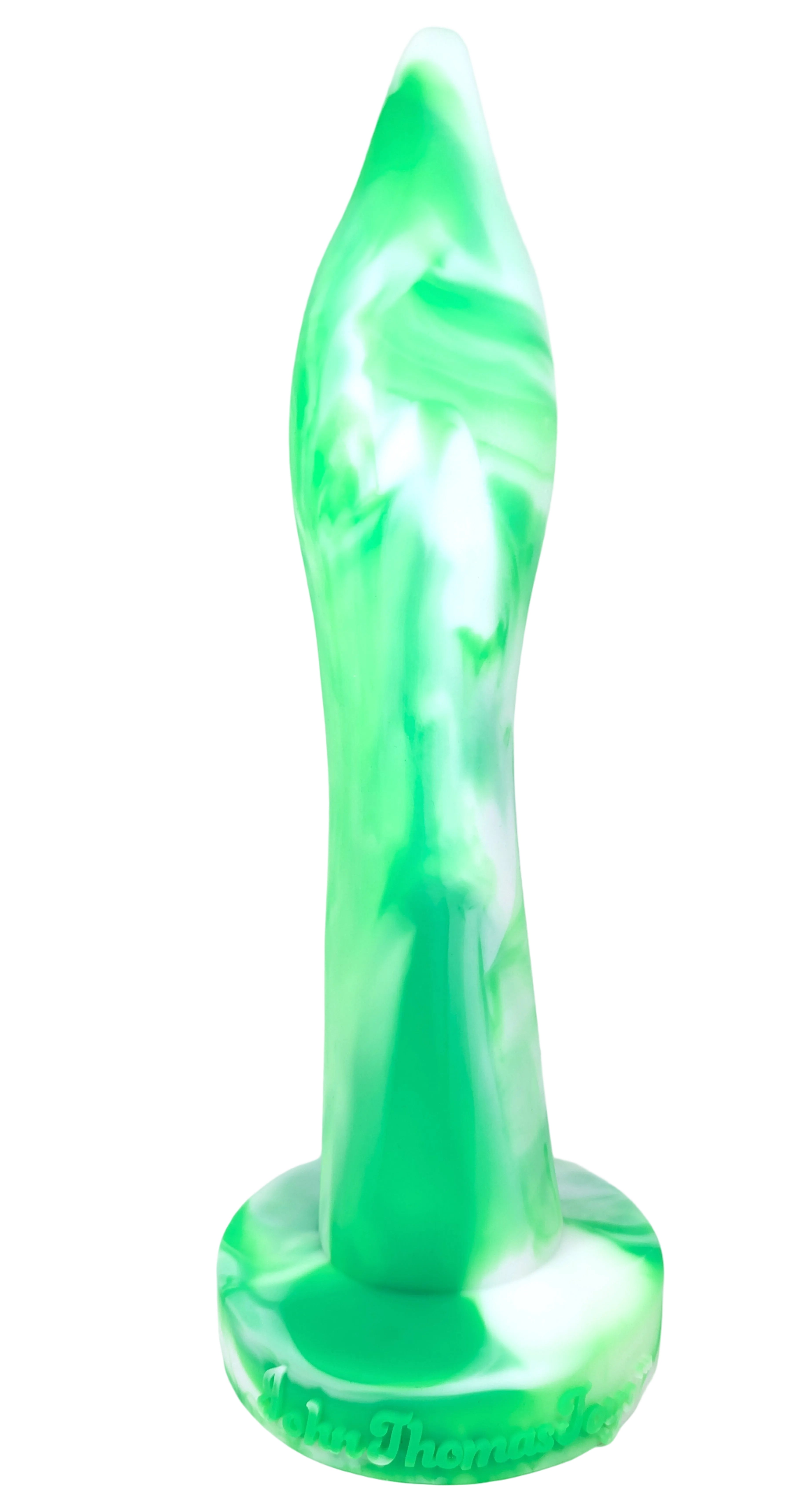 GOOSE NECK Platinum Silicone Dildo