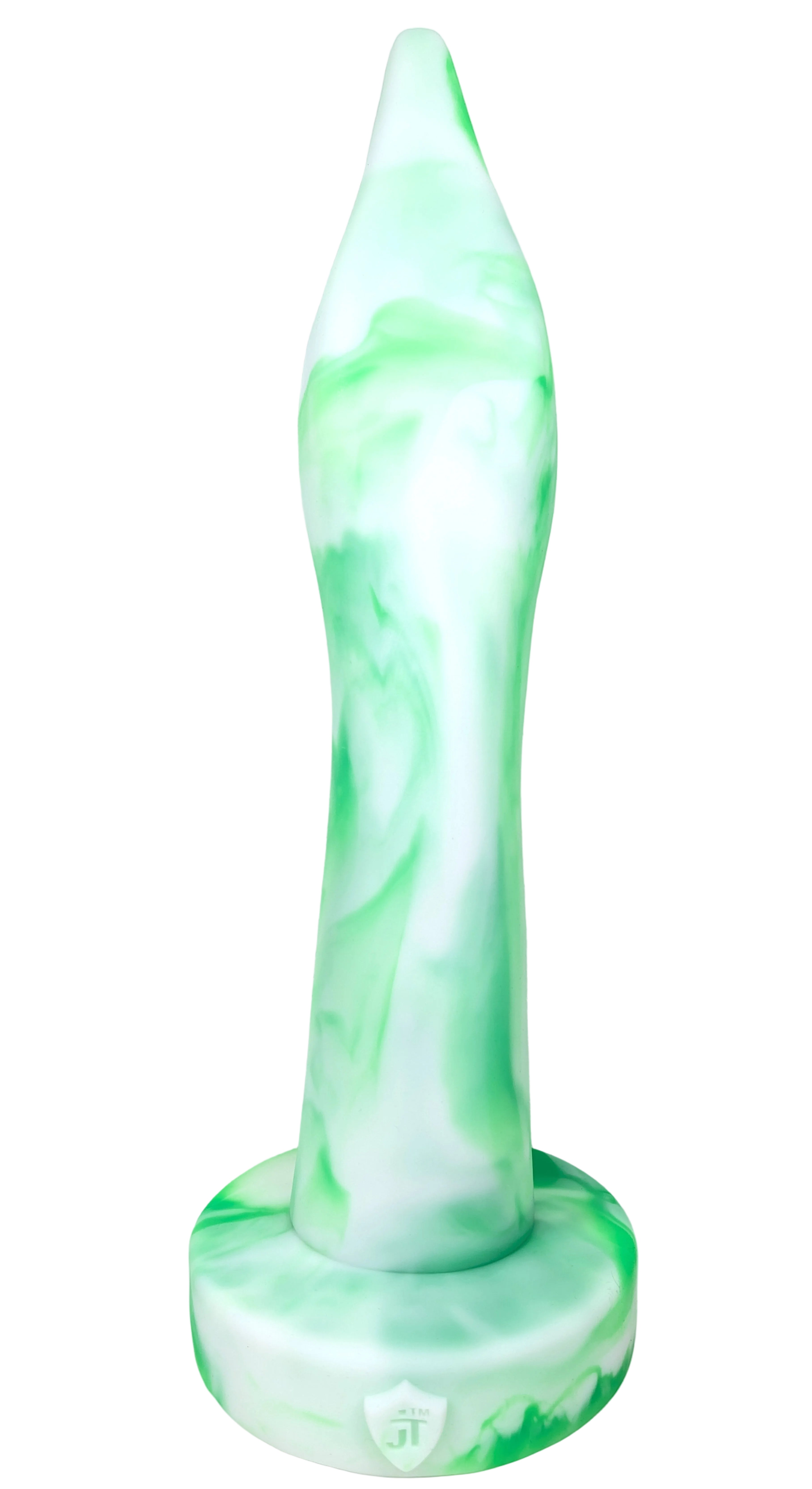 GOOSE NECK Platinum Silicone Dildo
