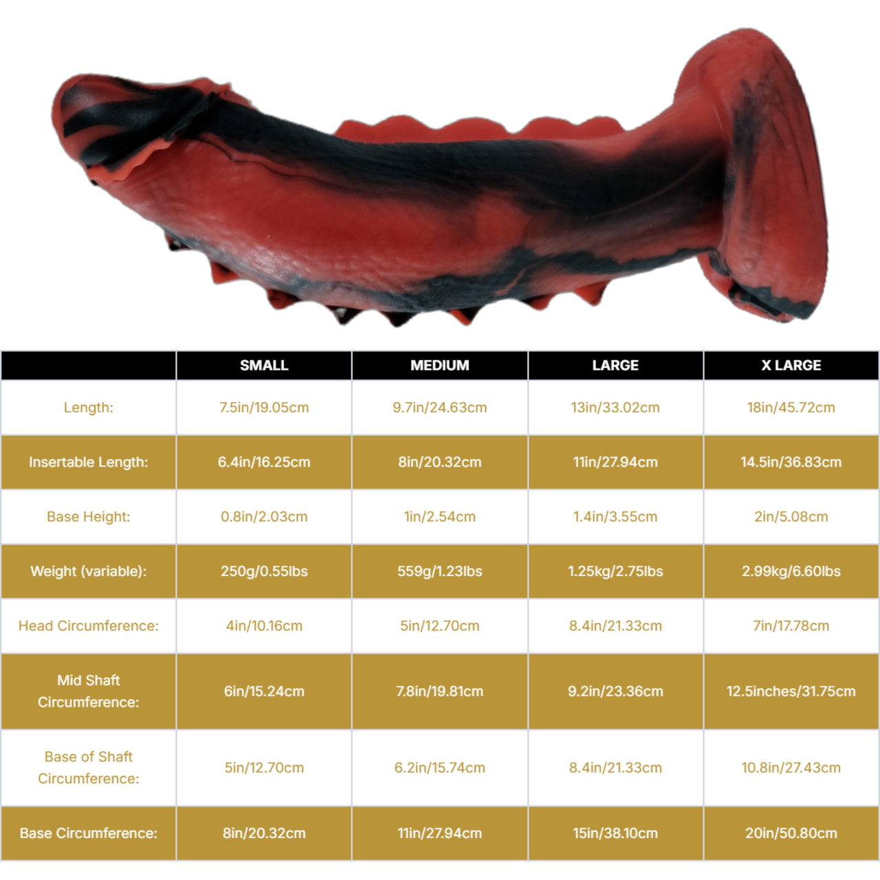 GODZILLAZ Platinum Silicone Dildo