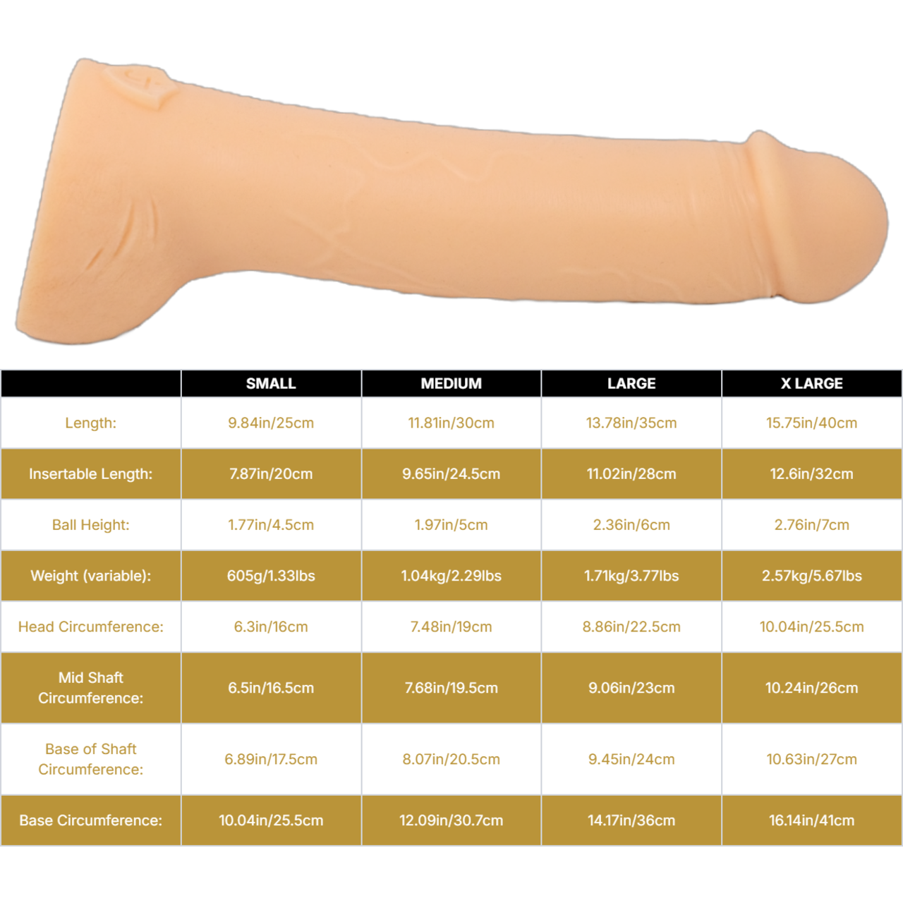 HOPPER - Platinum Silicone Dildo