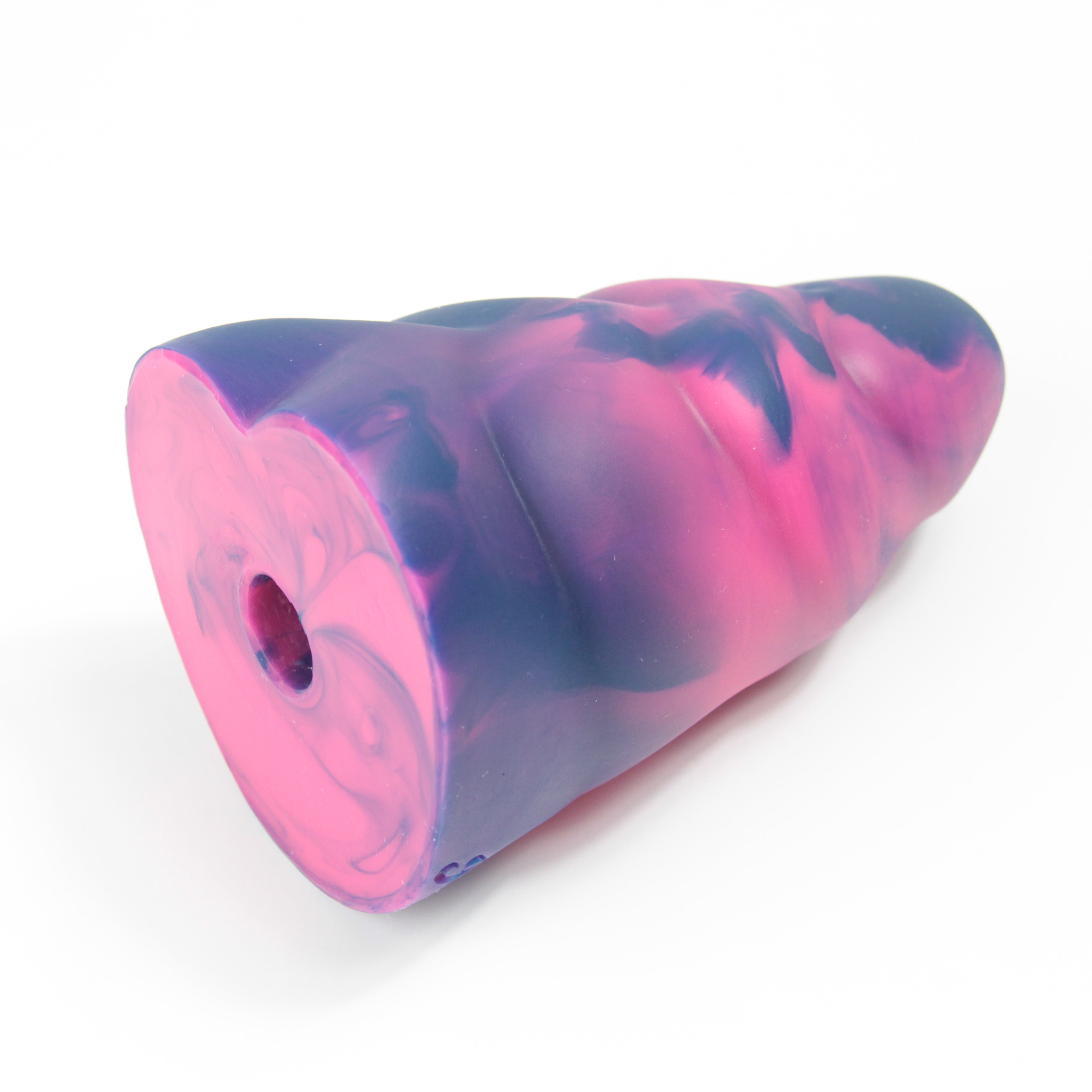 LOVED UP Platinum Silicone Stretcher Dildo