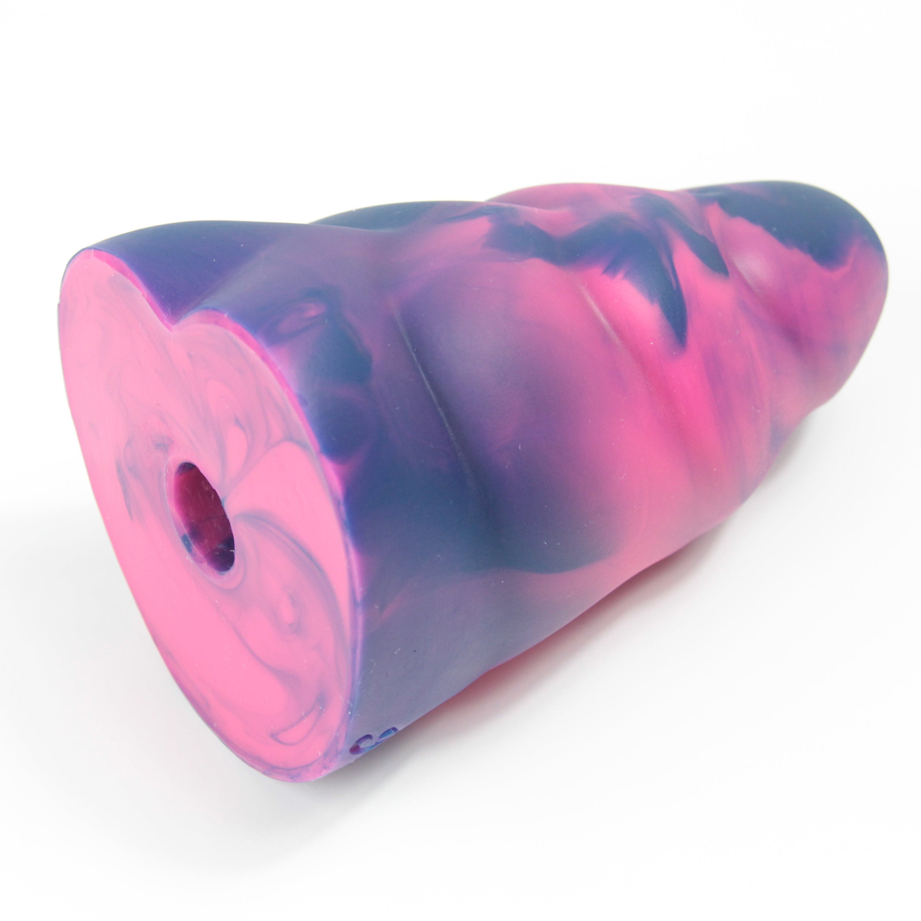 LOVED UP Platinum Silicone Stretcher Dildo