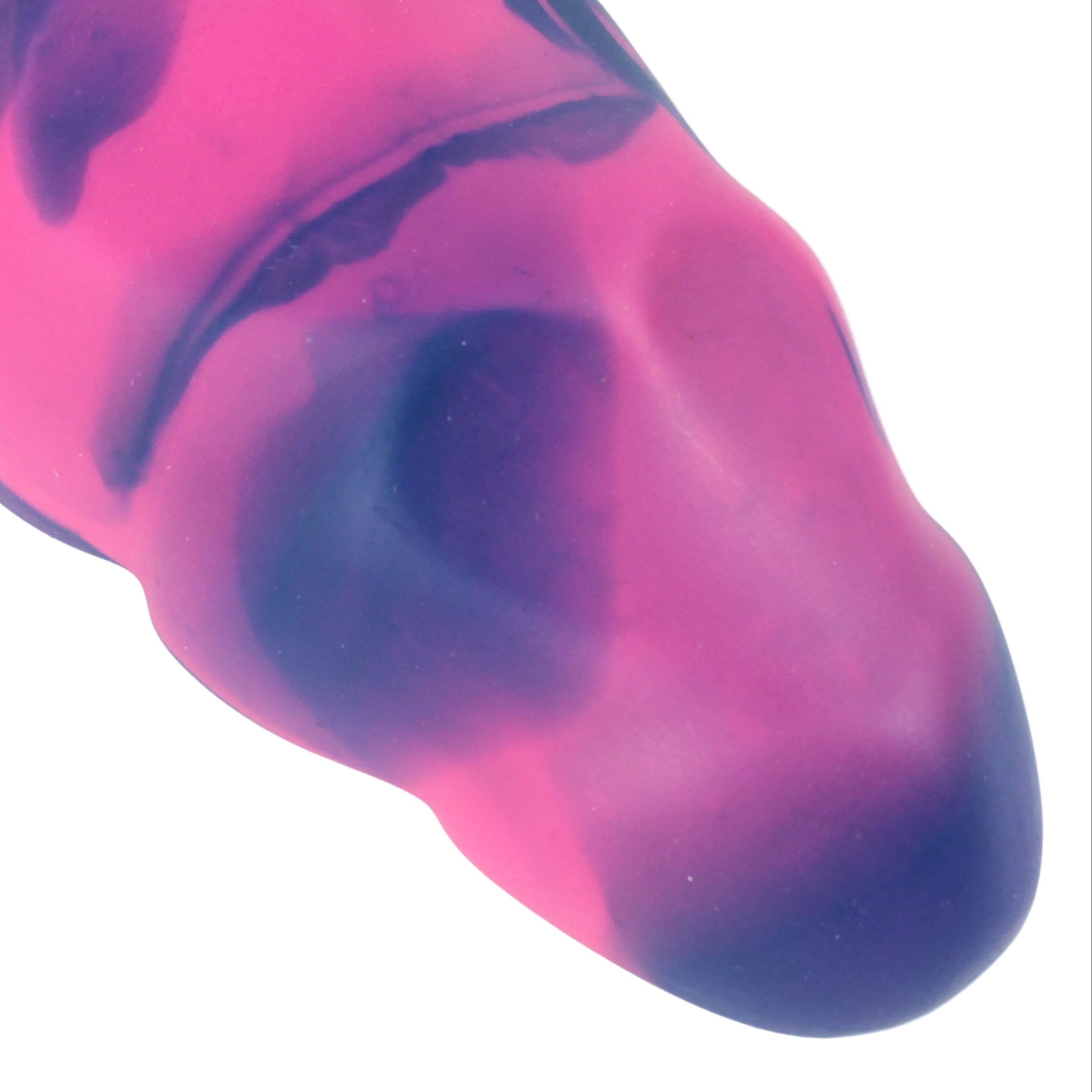 LOVED UP Platinum Silicone Stretcher Dildo