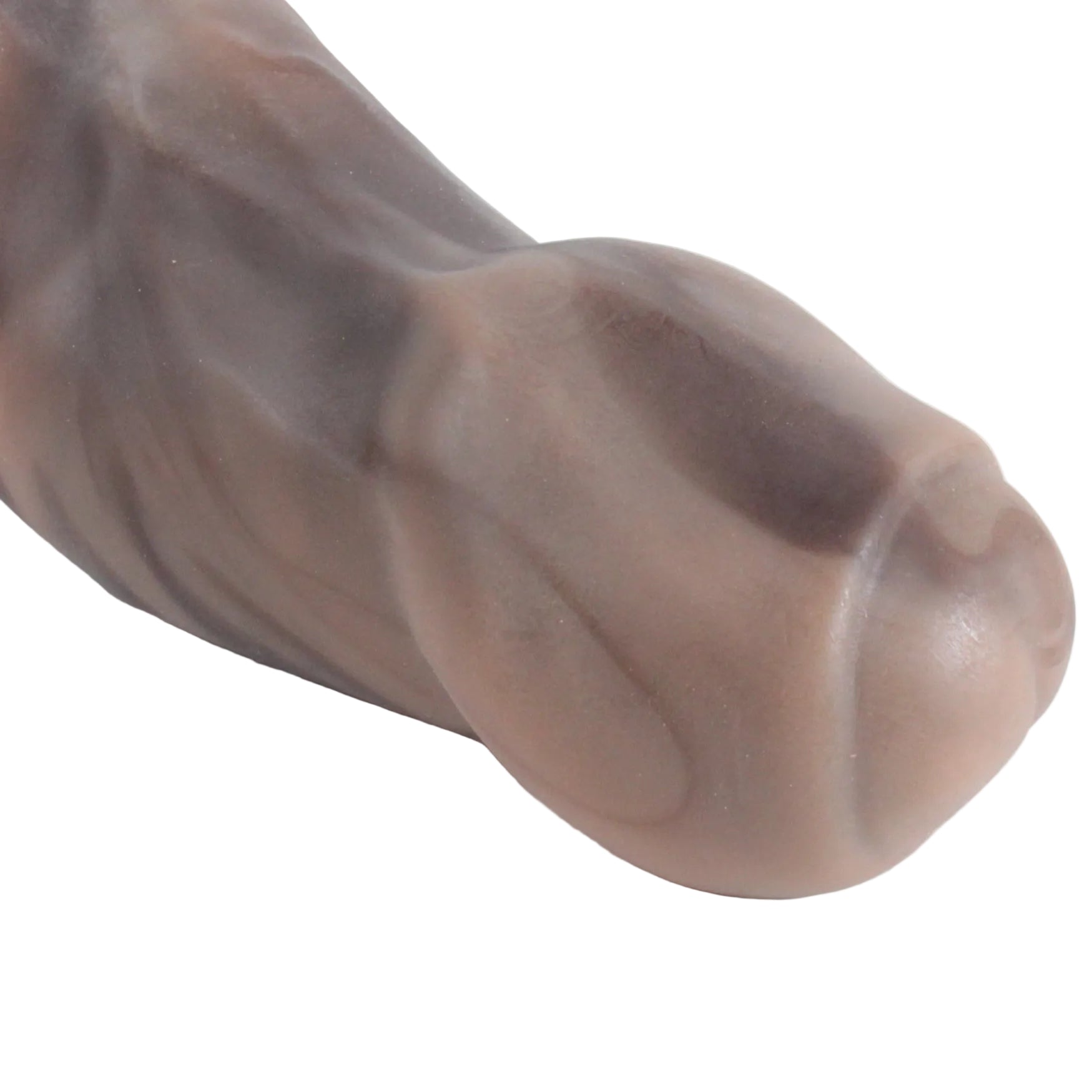 ALPHA MALE Platinum Silicone Dildo