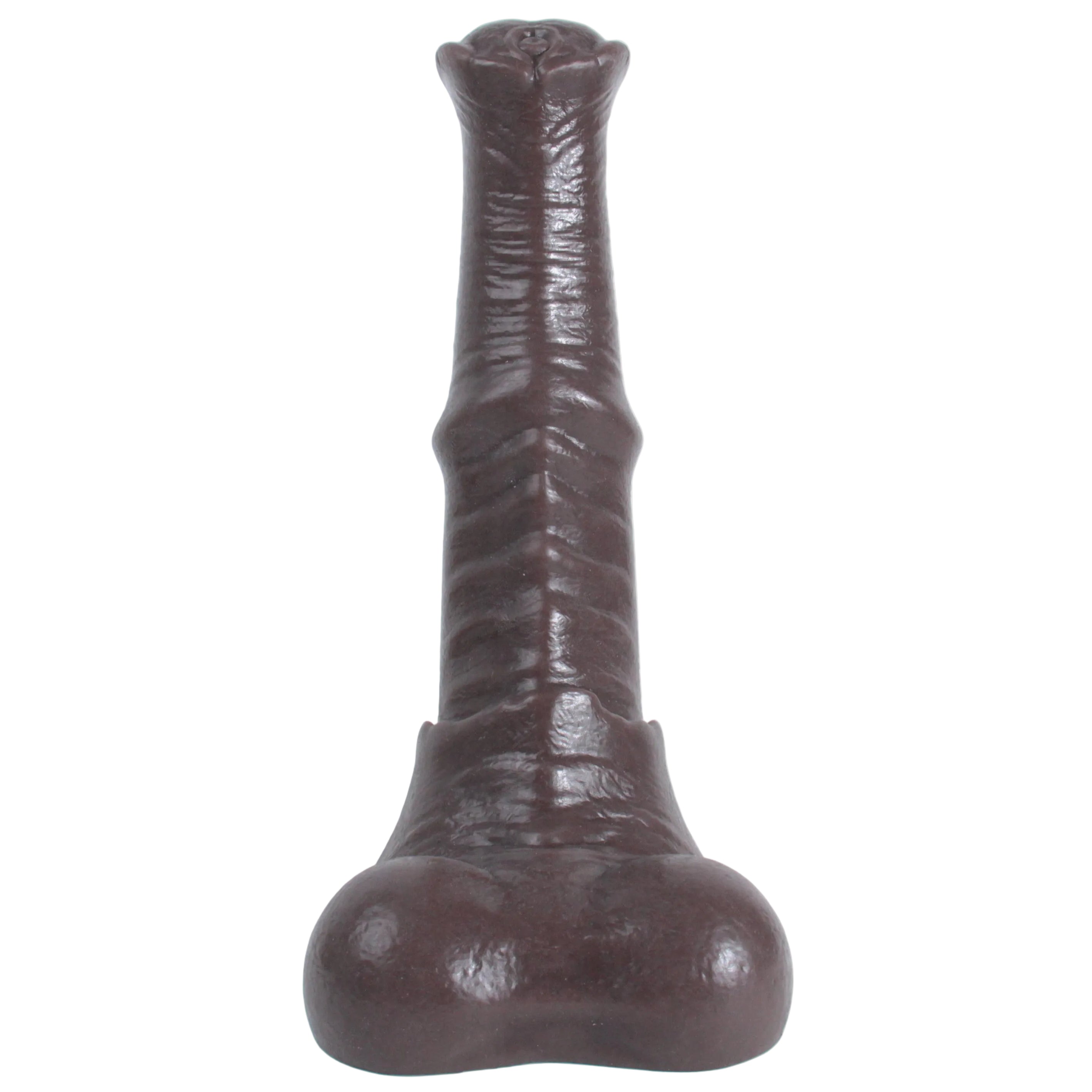 COMANCHE WAR HORSE 2.0 Platinum Silicone Dildo - CLEARANCE