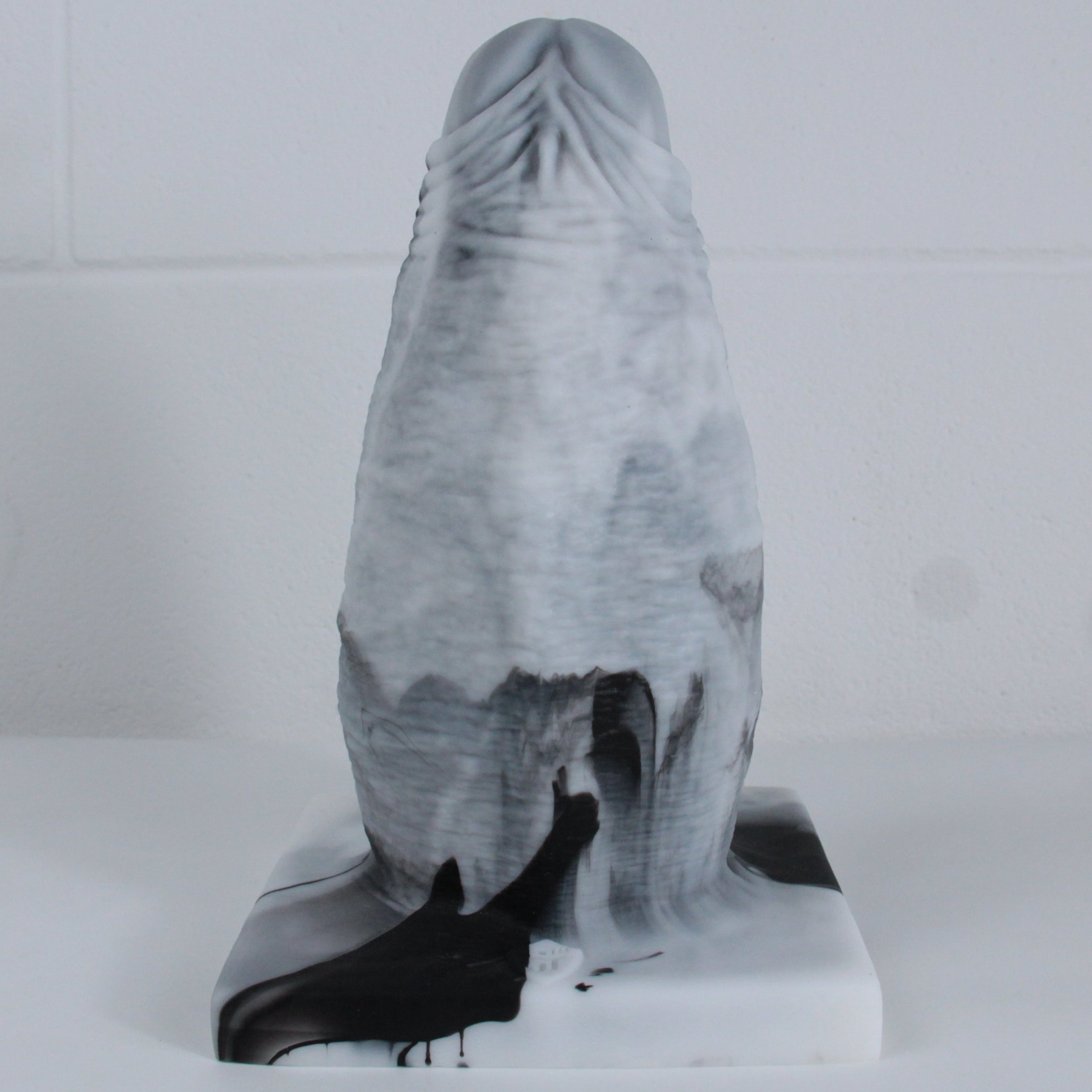CHUNKSTA Platinum Silicone Stretcher Dildo