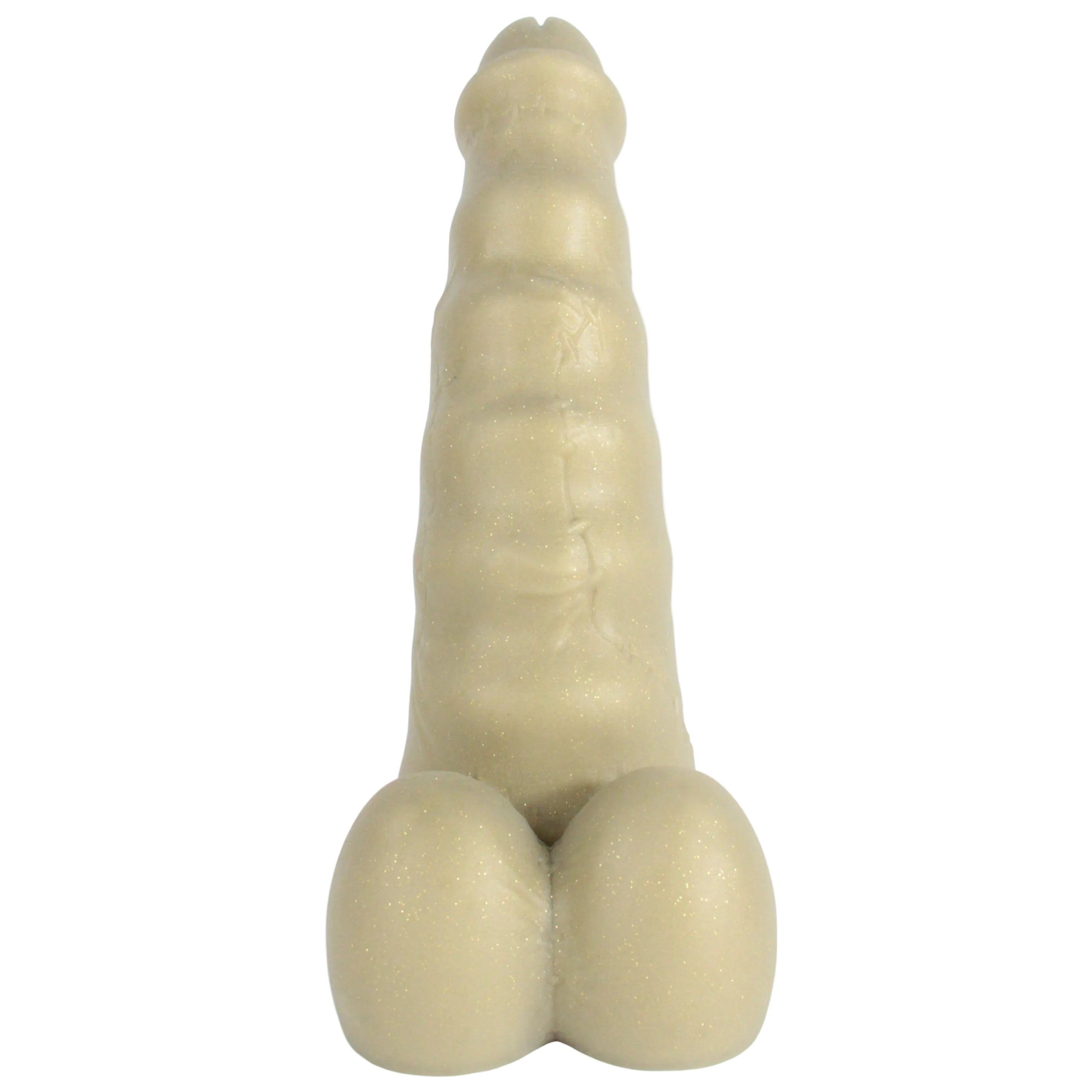 MONSTER Platinum Silicone Dildo - CLEARANCE