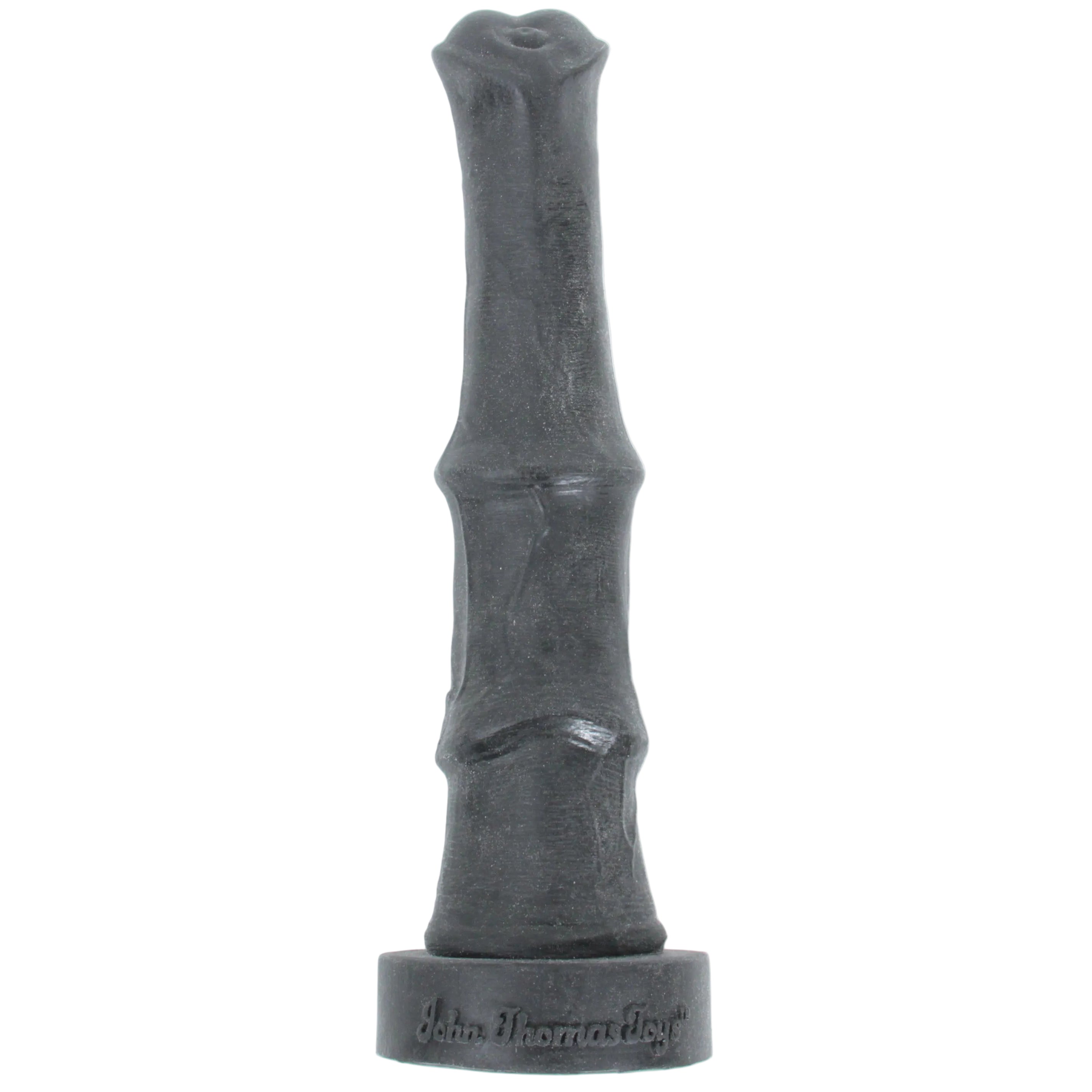 ITALIAN STALLION Platinum Silicone Dildo