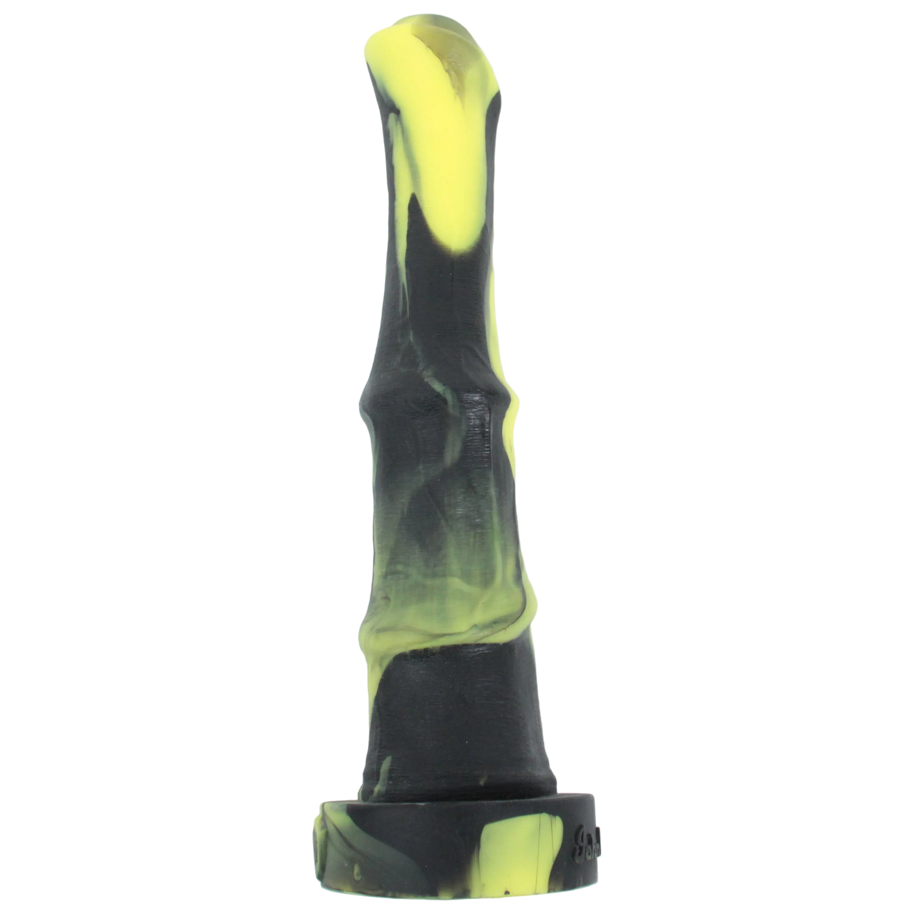 ITALIAN STALLION Platinum Silicone Dildo
