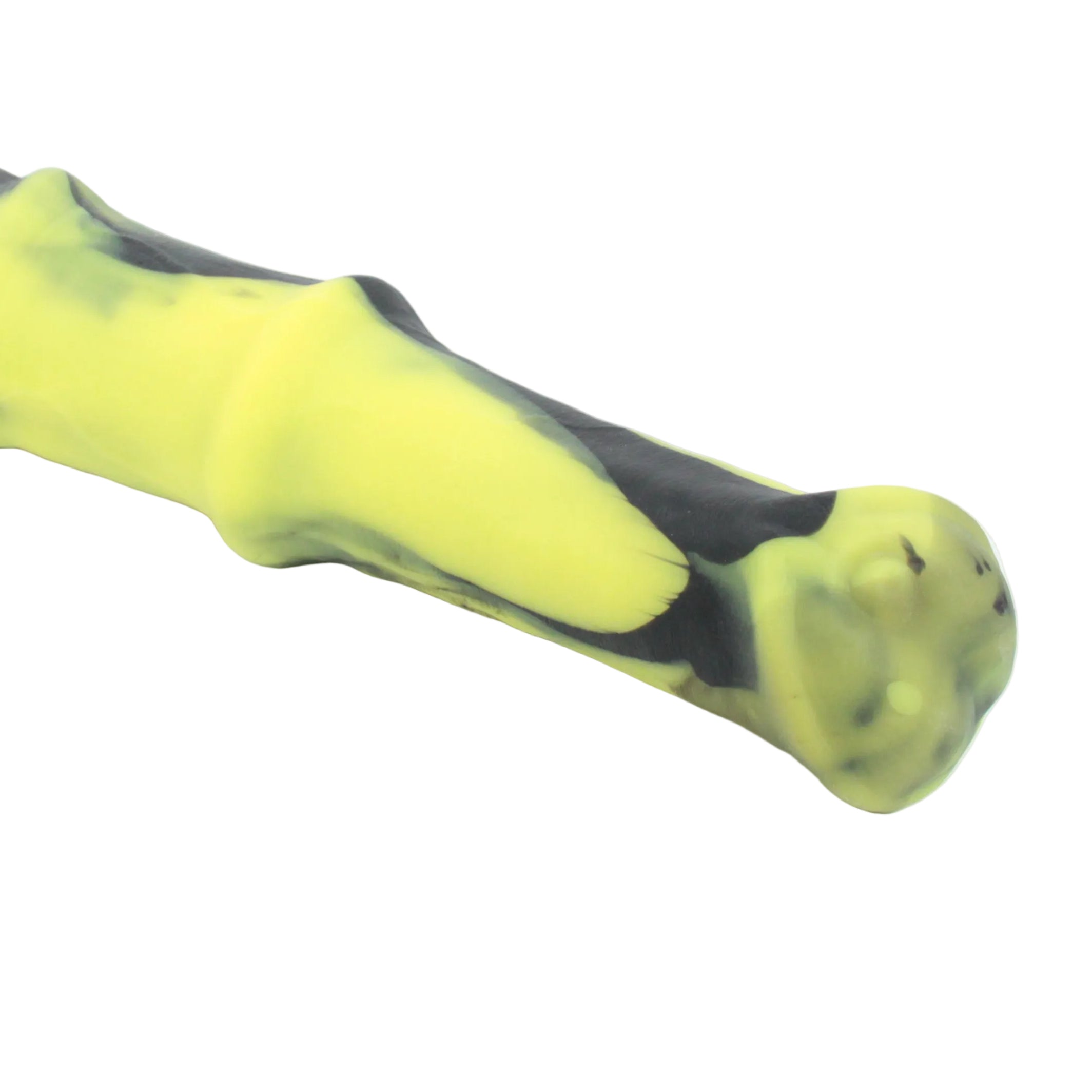 ITALIAN STALLION Platinum Silicone Dildo