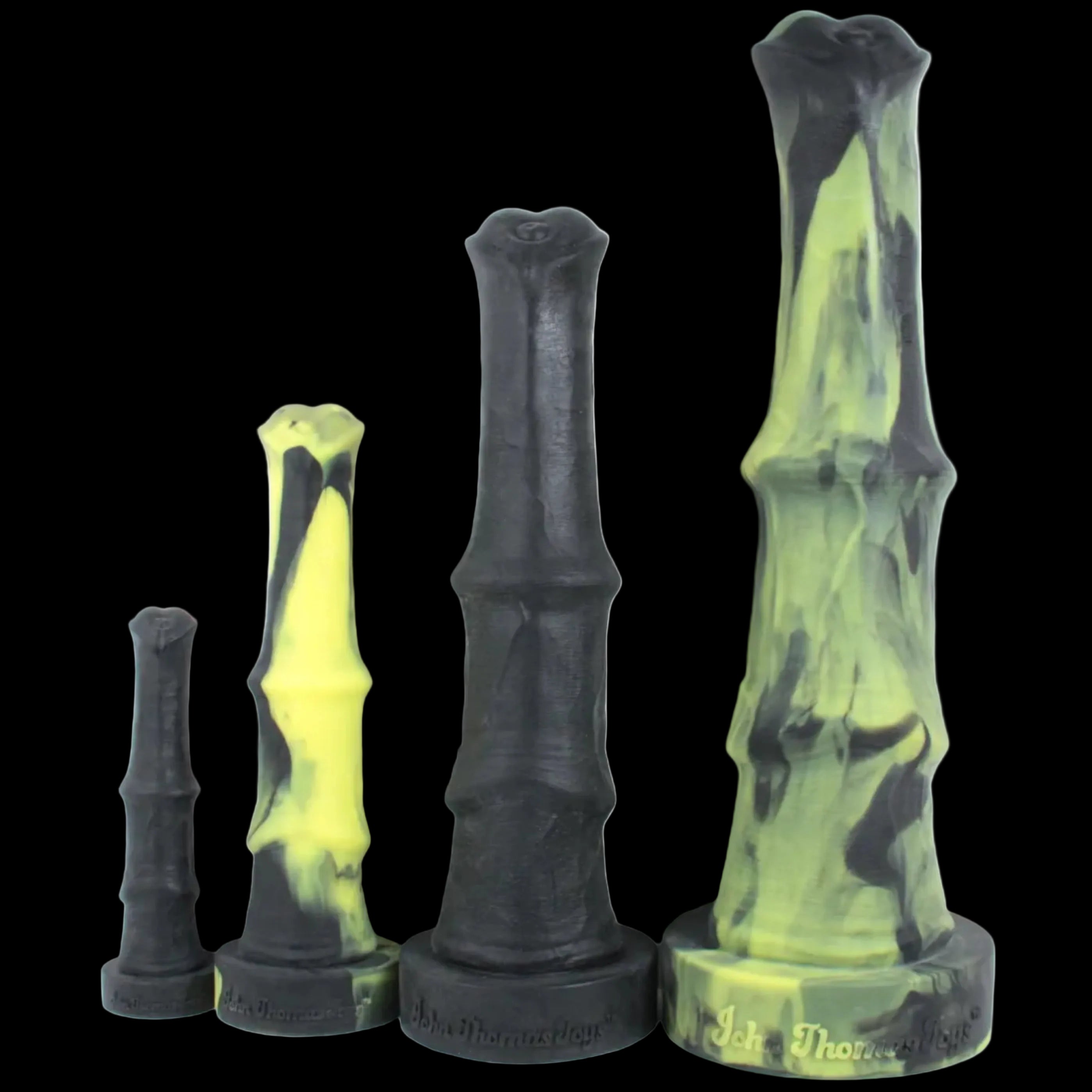 ITALIAN STALLION Platinum Silicone Dildo