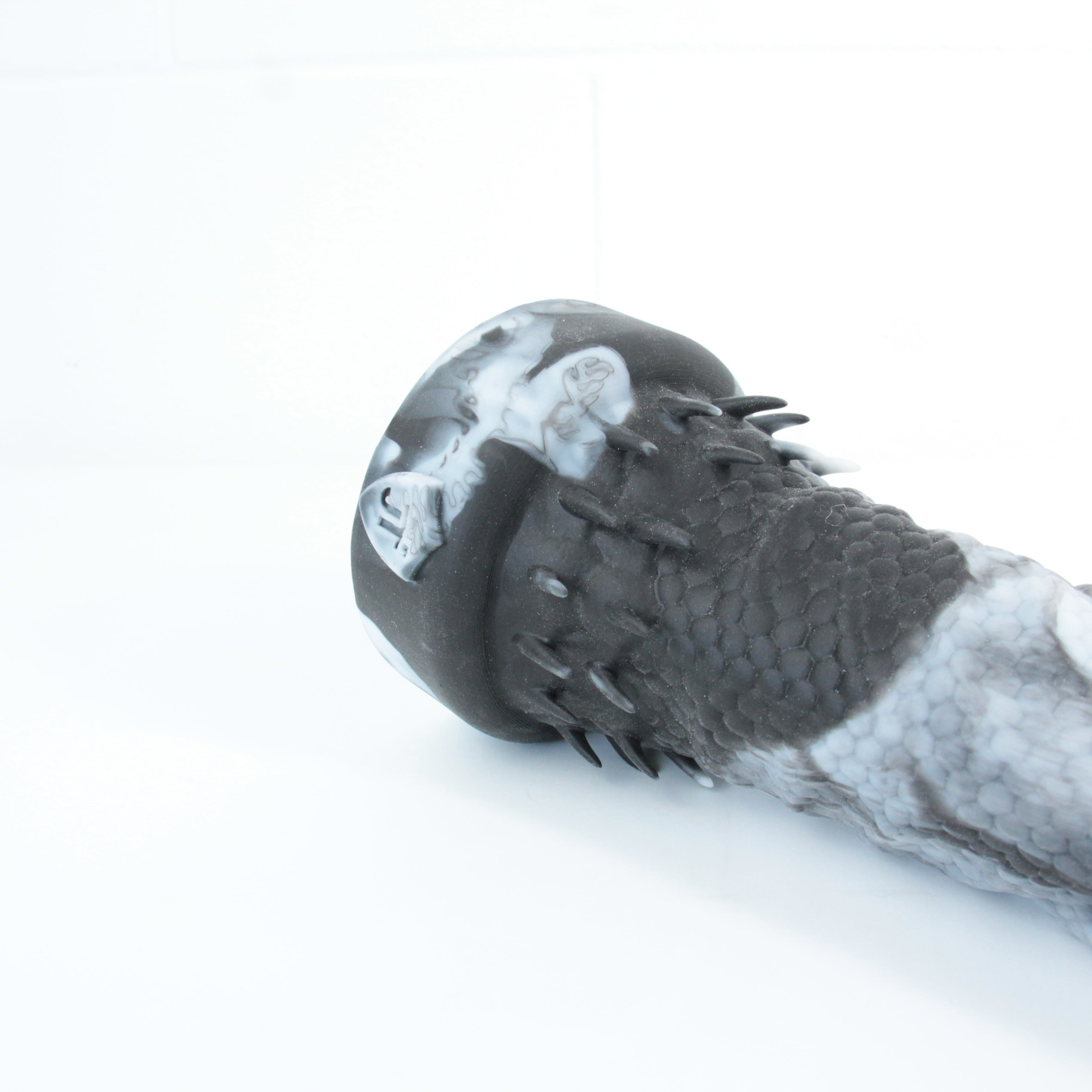 BARBARIAN Platinum Silicone Dildo