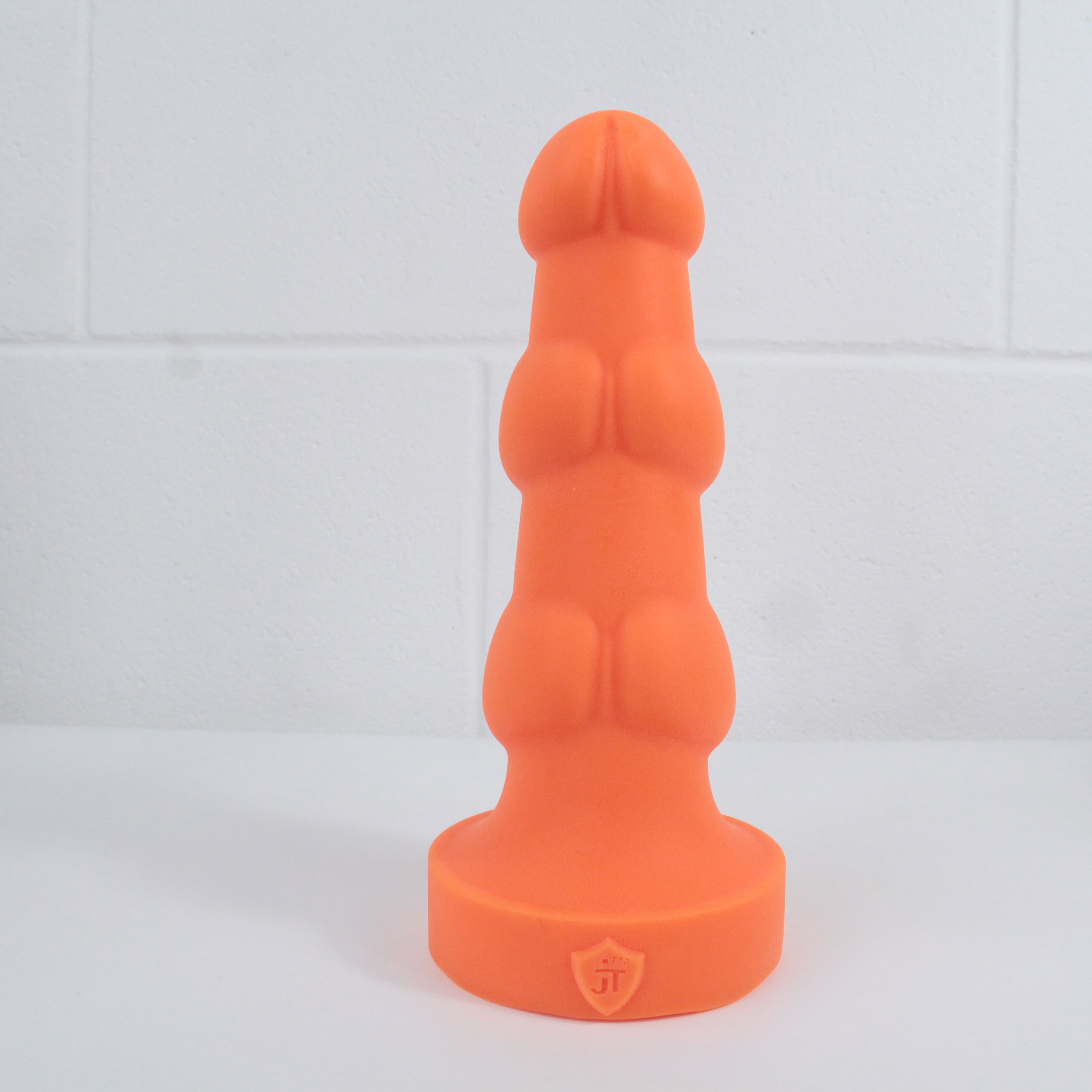 THE THRUPLE - Platinum Silicone Dildo
