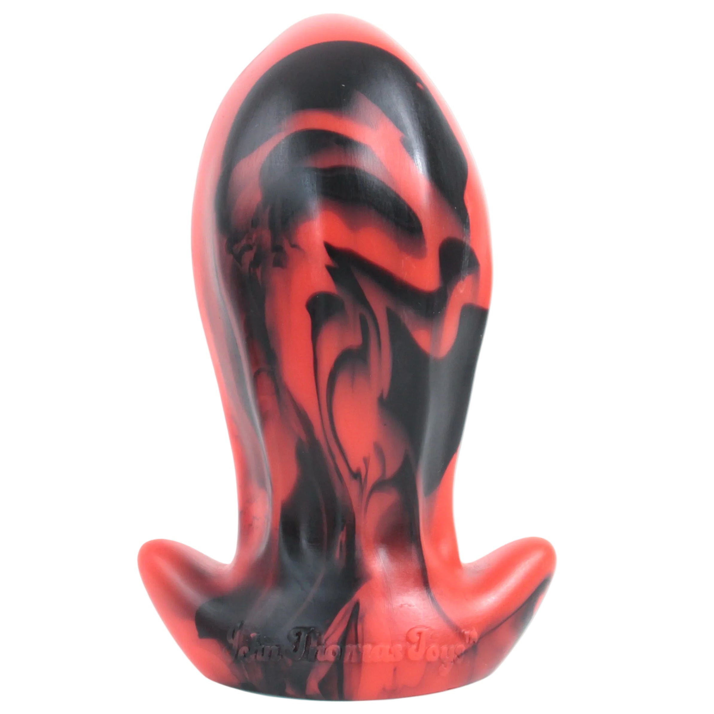 PULLED LUMP Platinum Silicone Dildo