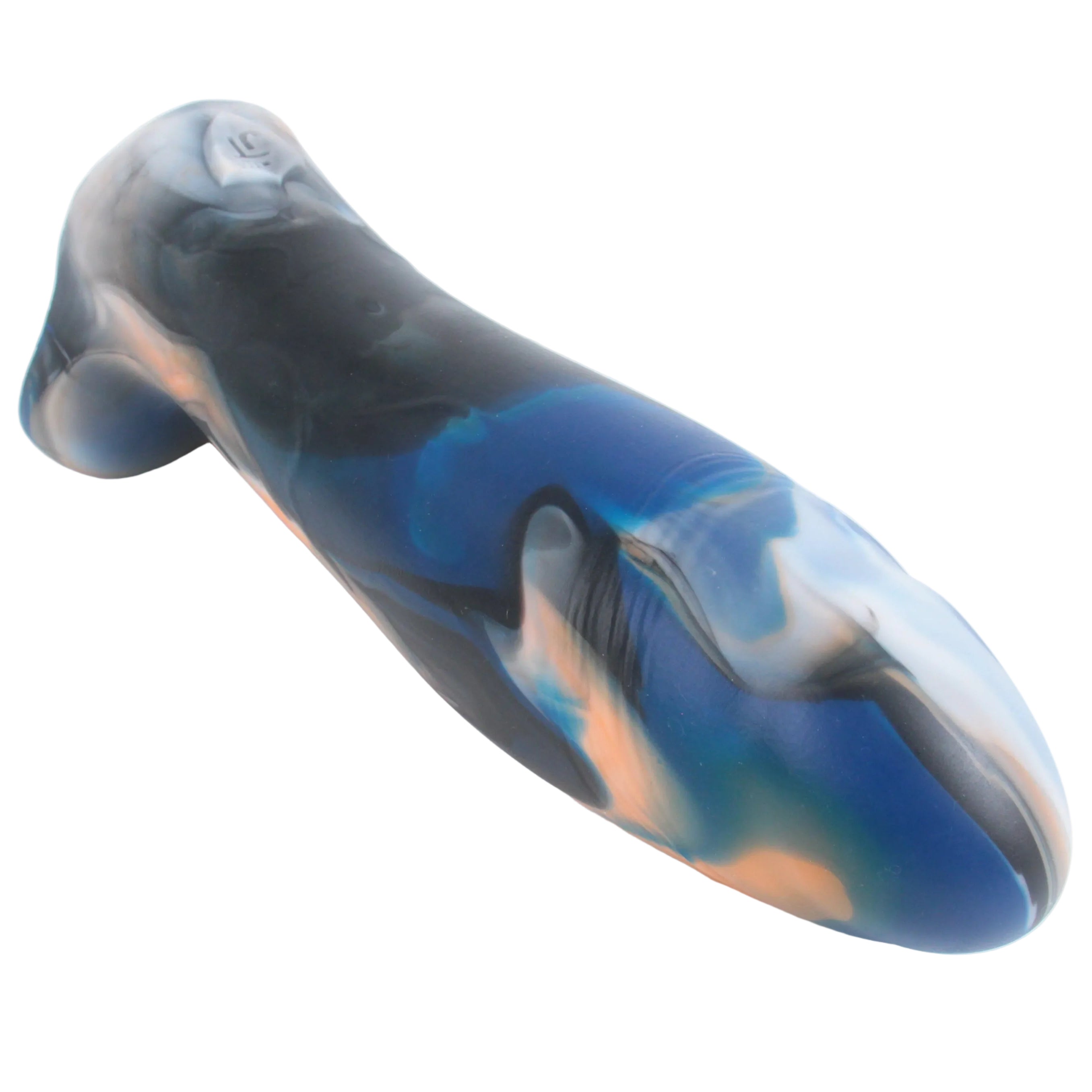 The GAPER - Platinum Silicone Dildo