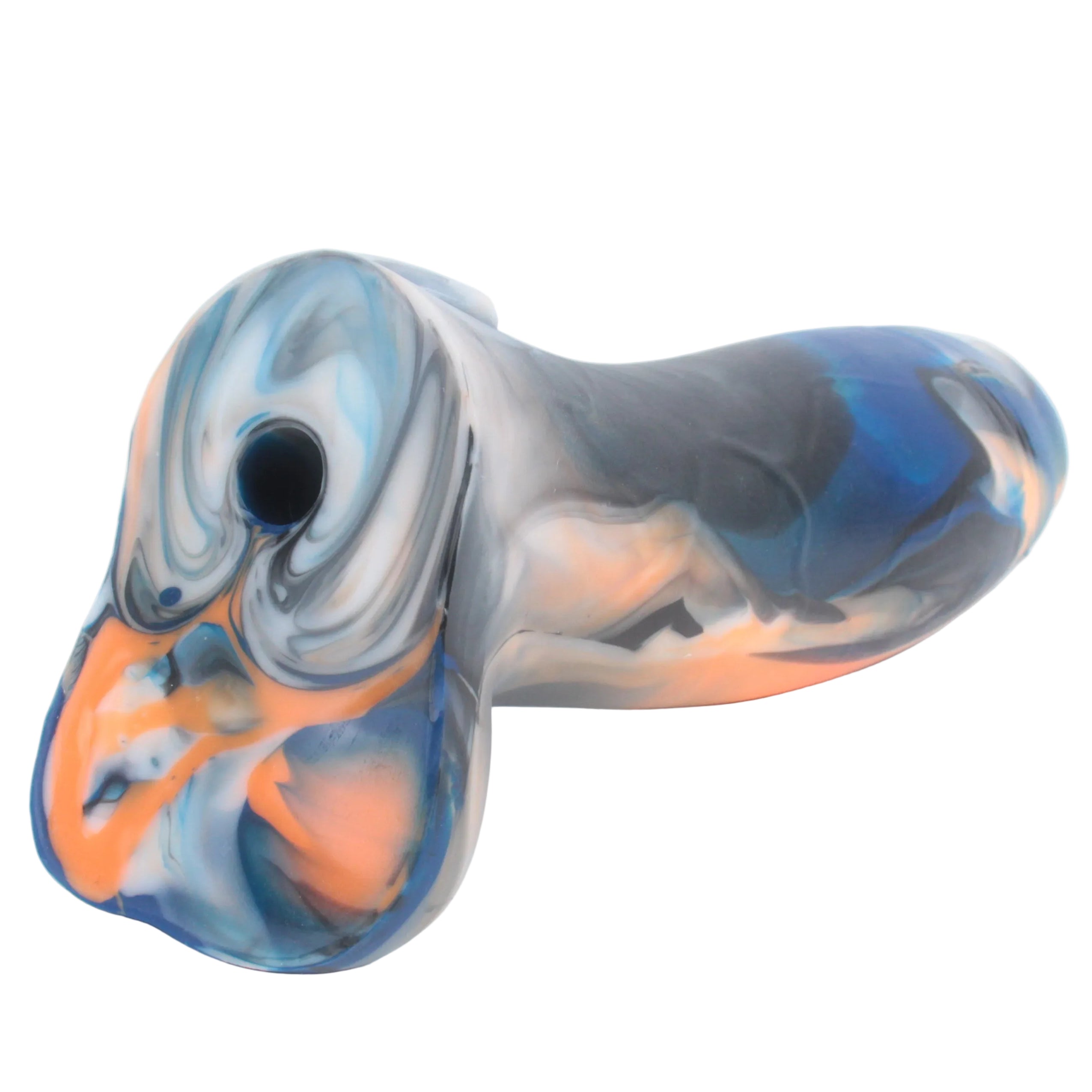The GAPER - Platinum Silicone Dildo