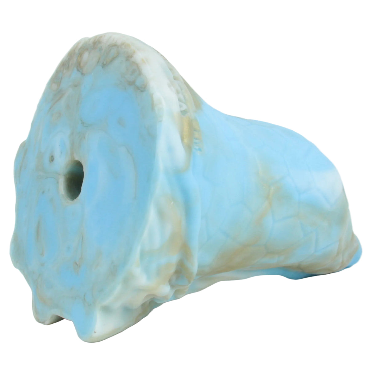 The vac-u-lock compatible hole at the base of the toy ensures stability during play.