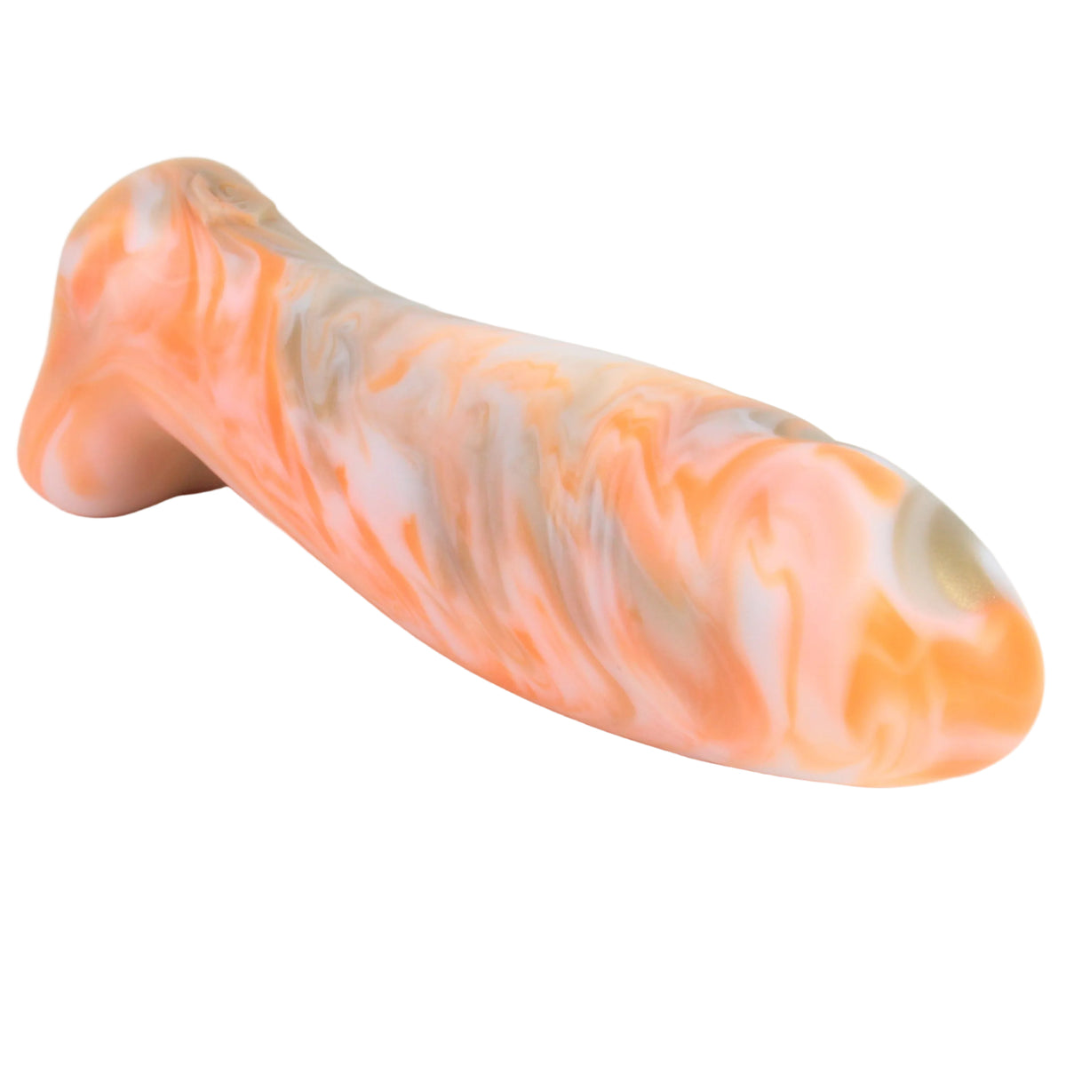 The GAPER - Platinum Silicone Dildo