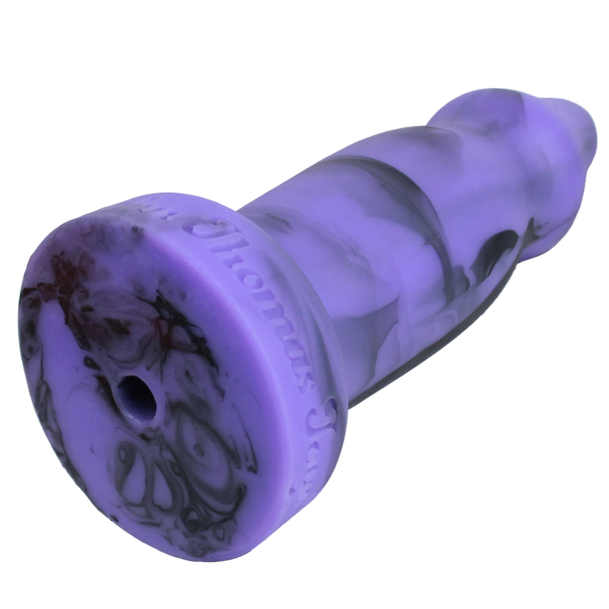 War Head by John Thomas Toys features a vac-u-lock compatible hole at the base of the toy, for added stability when used with compatible accessories.