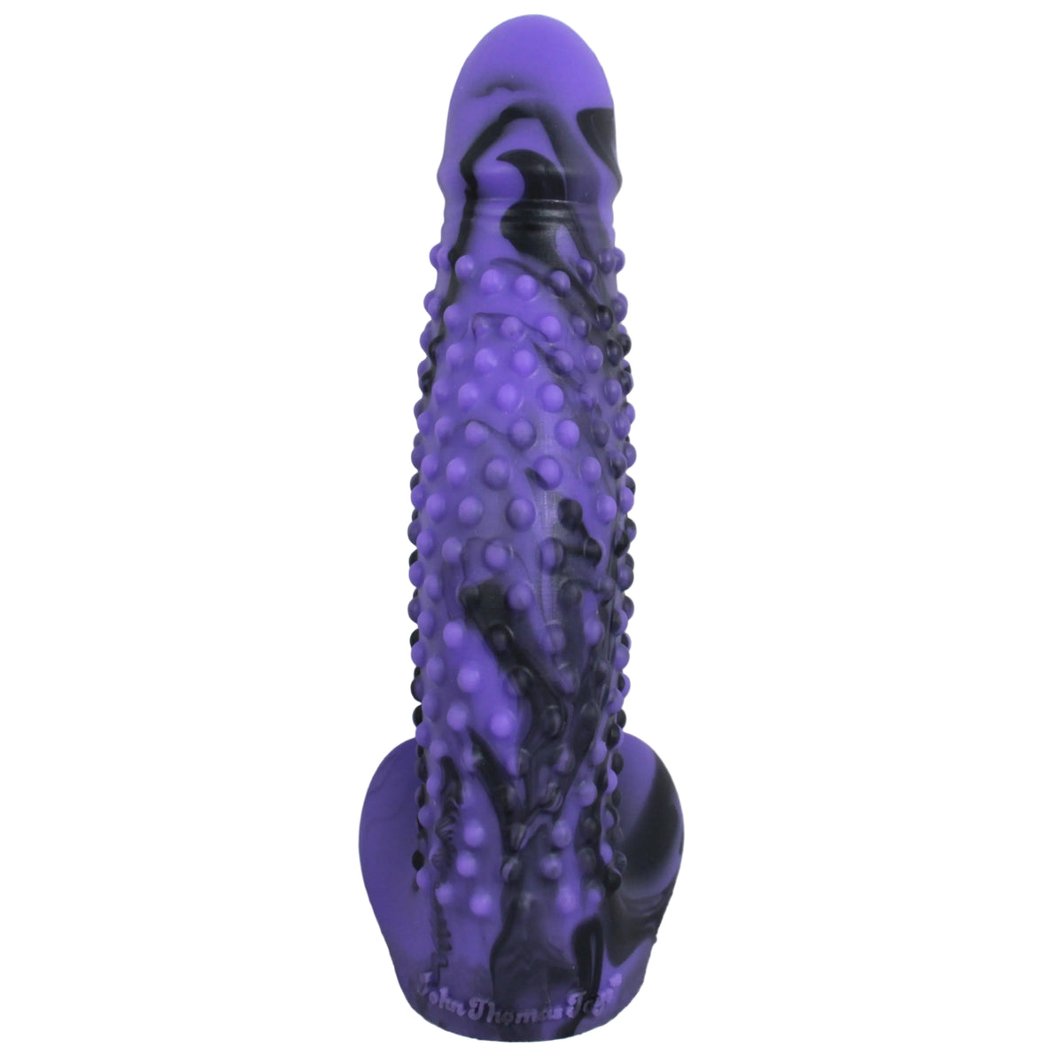 KNOBBY - Platinum Silicone Stretcher Dildo