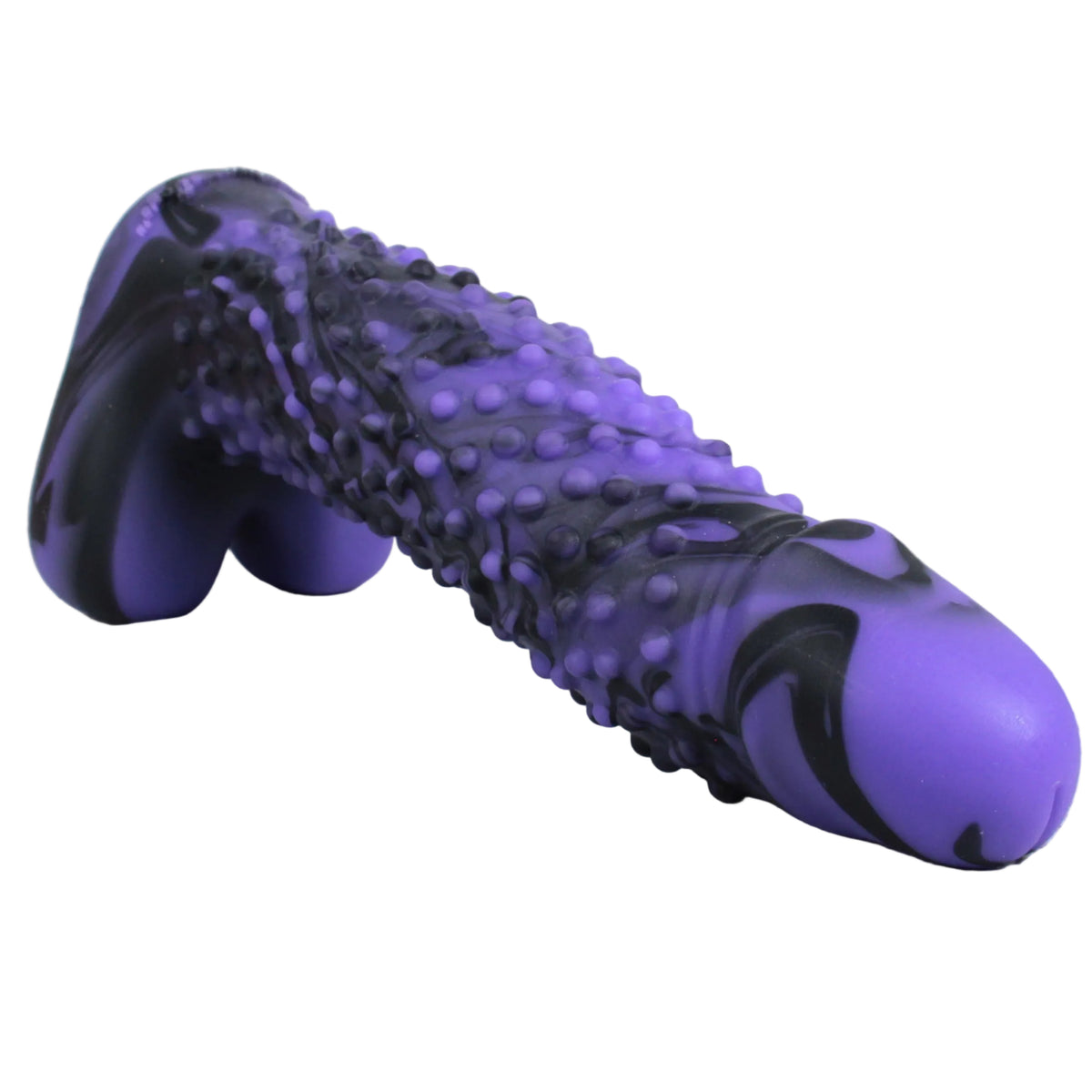 KNOBBY - Platinum Silicone Stretcher Dildo