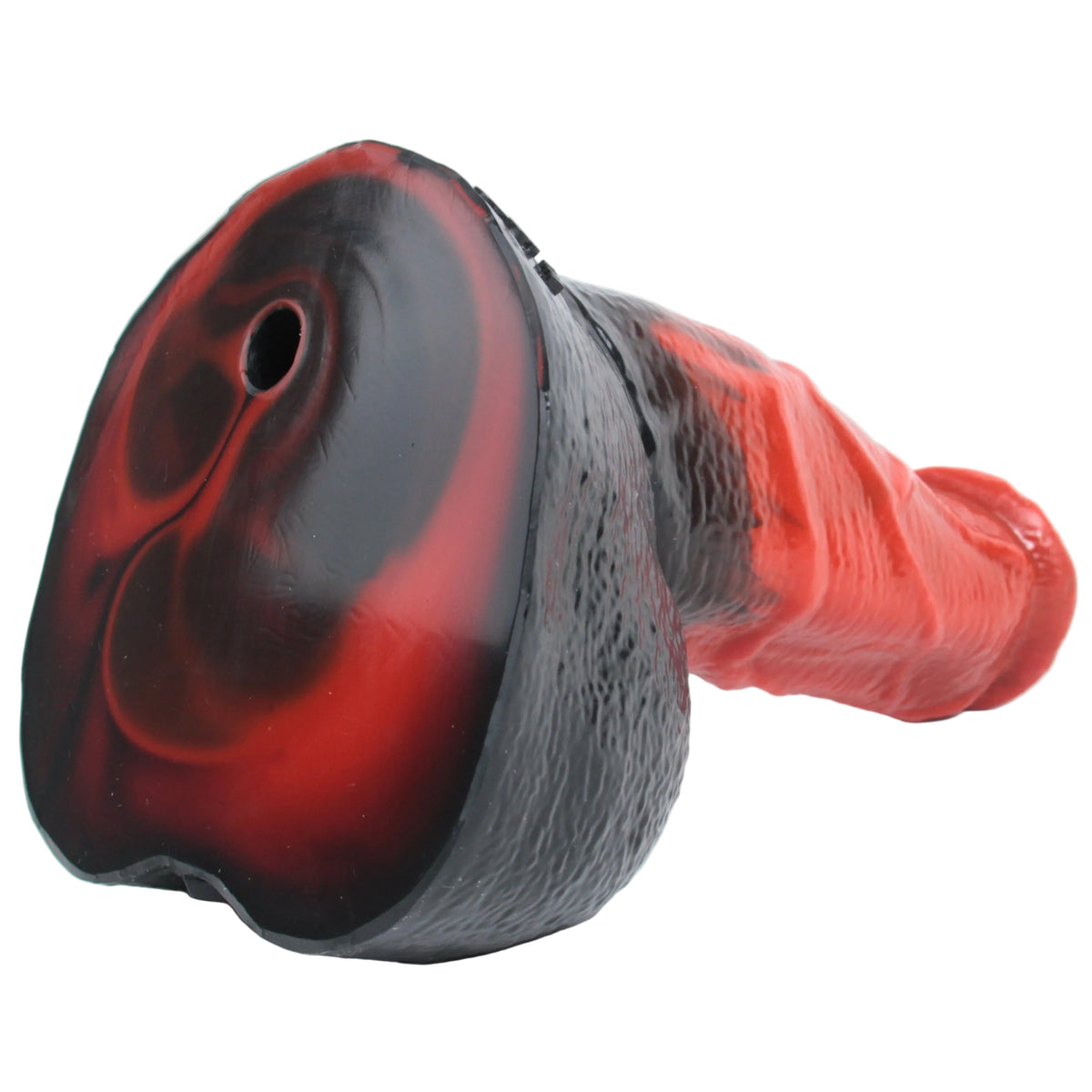 Uncle Bob by John Thomas Toys features a vac-u-lock compatible hole at the base of the toy, for added stability when used with compatible accessories.