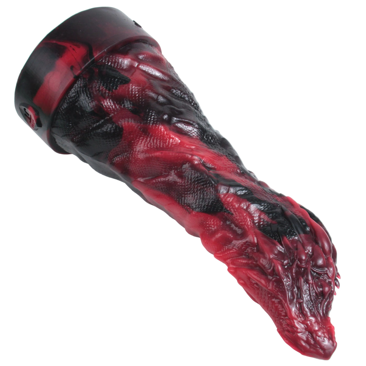 JOHN'S DRAGON - Platinum Silicone Dildo