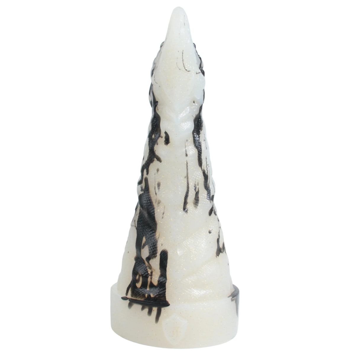JOHN'S DRAGON - Platinum Silicone Dildo