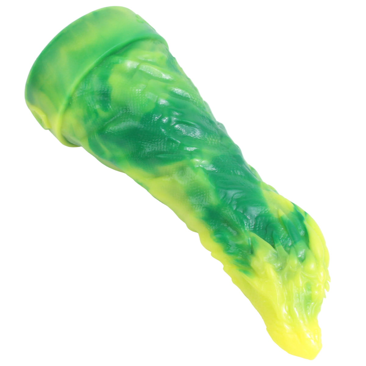 JOHN'S DRAGON - Platinum Silicone Dildo