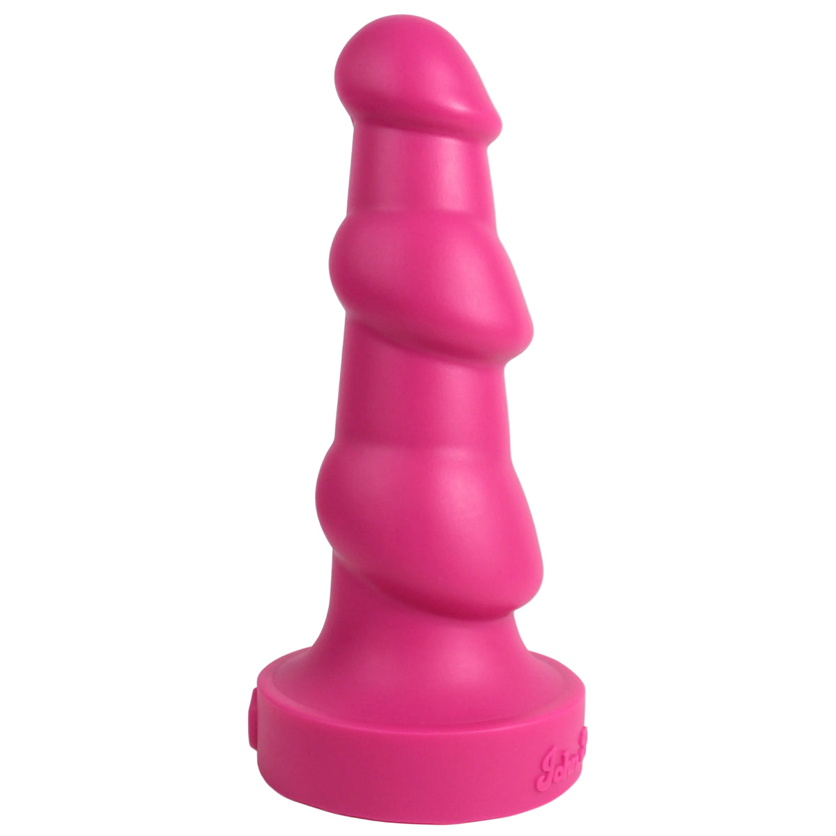 THE THRUPLE - Platinum Silicone Dildo