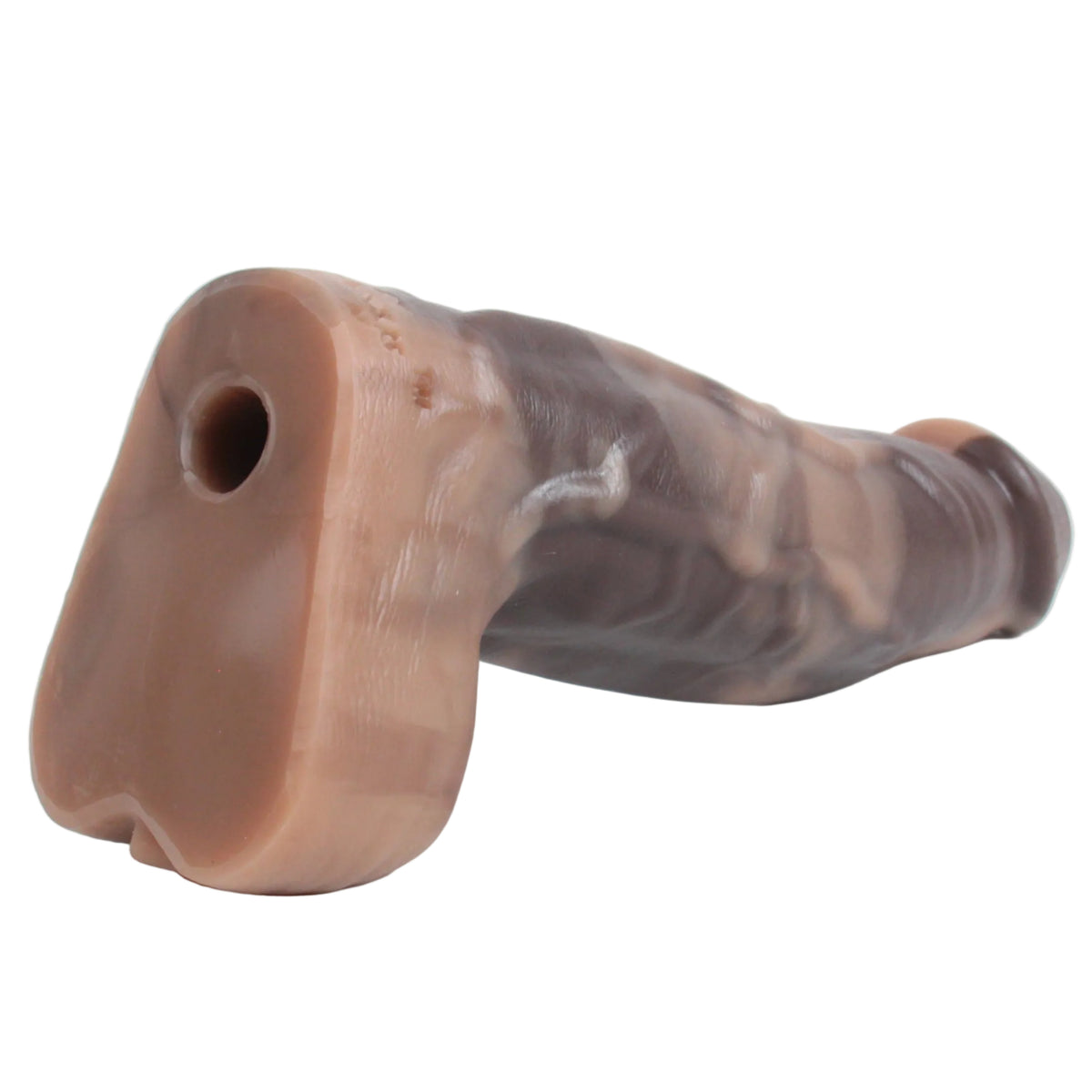 THE DON - Platinum Silicone Dildo