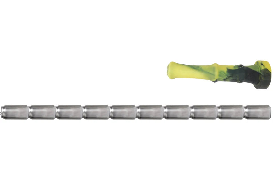 ITALIAN STALLION Platinum Silicone Dildo