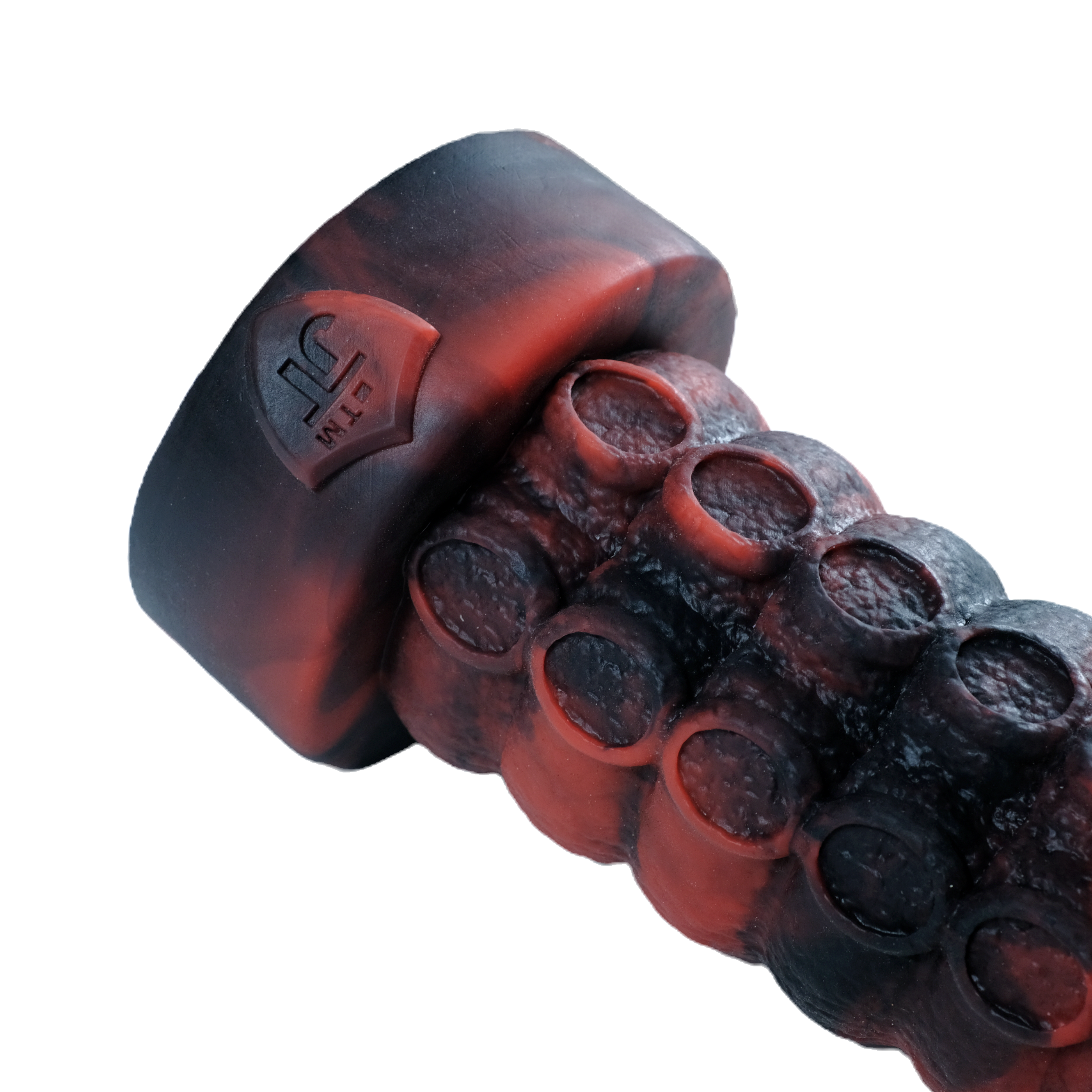 KRAKEN'S TENTACLE Depth Training Platinum Silicone Dildo