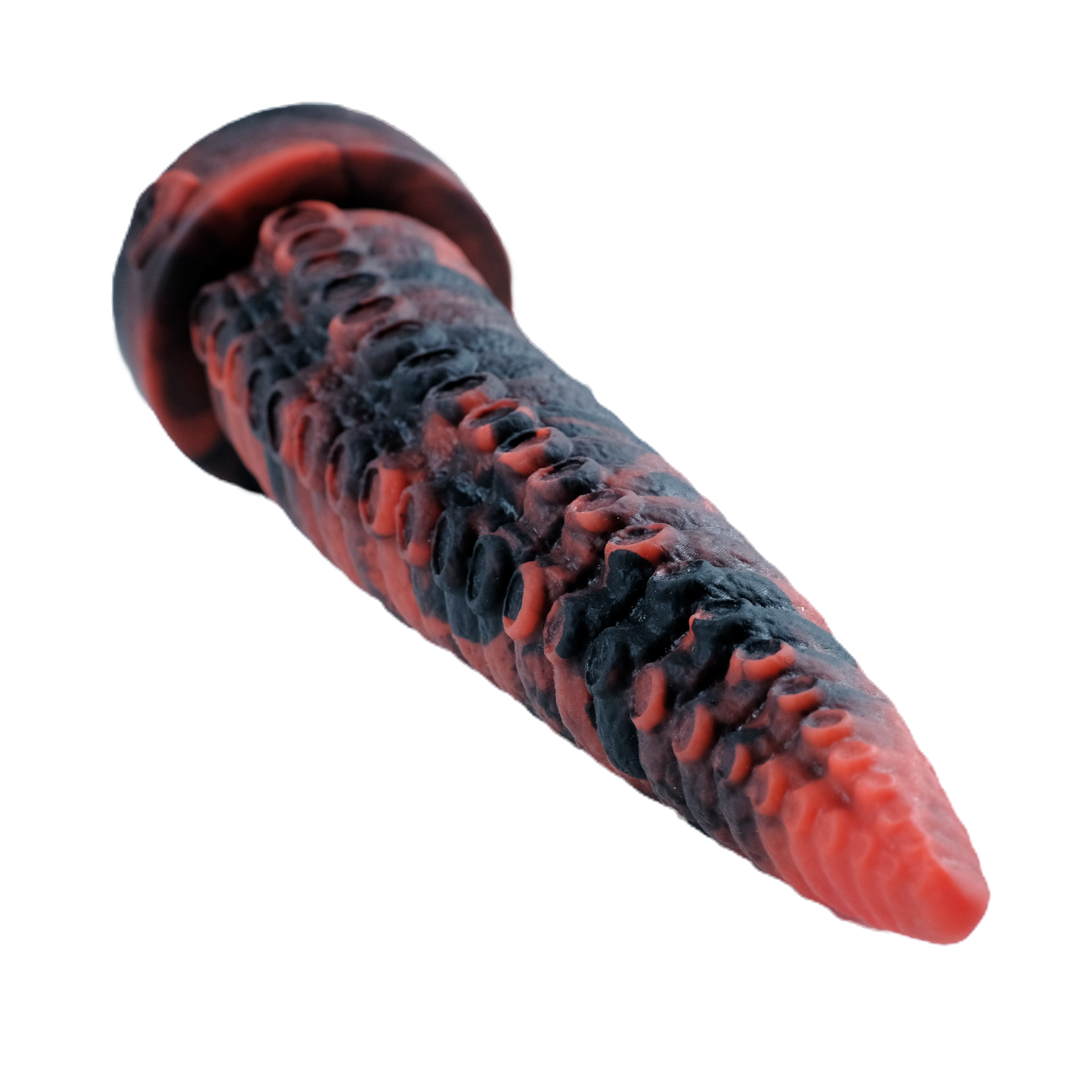 KRAKEN'S TENTACLE Depth Training Platinum Silicone Dildo