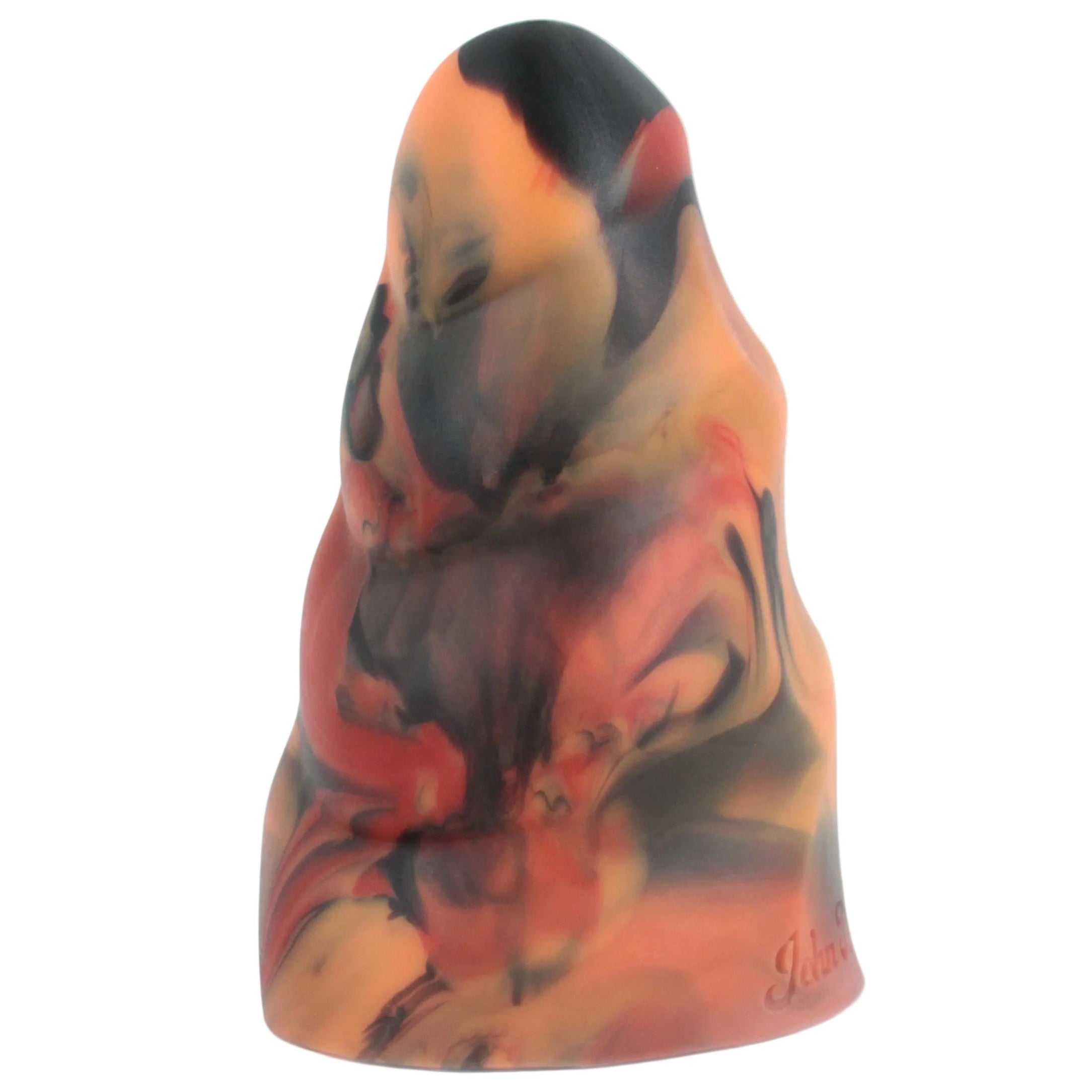 LOVED UP Platinum Silicone Stretcher Dildo