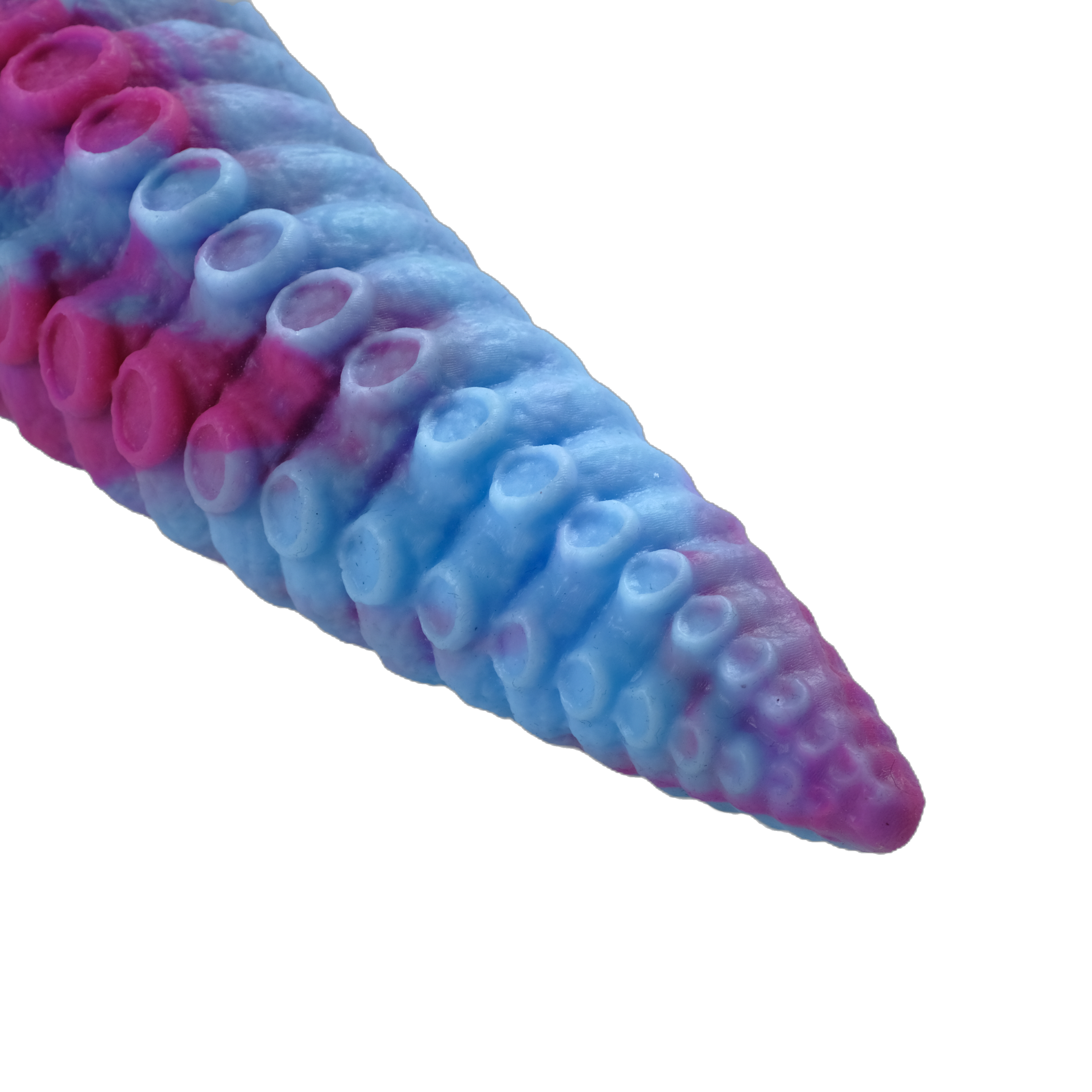 ORIGINAL TENTACLE Platinum Silicone Dildo