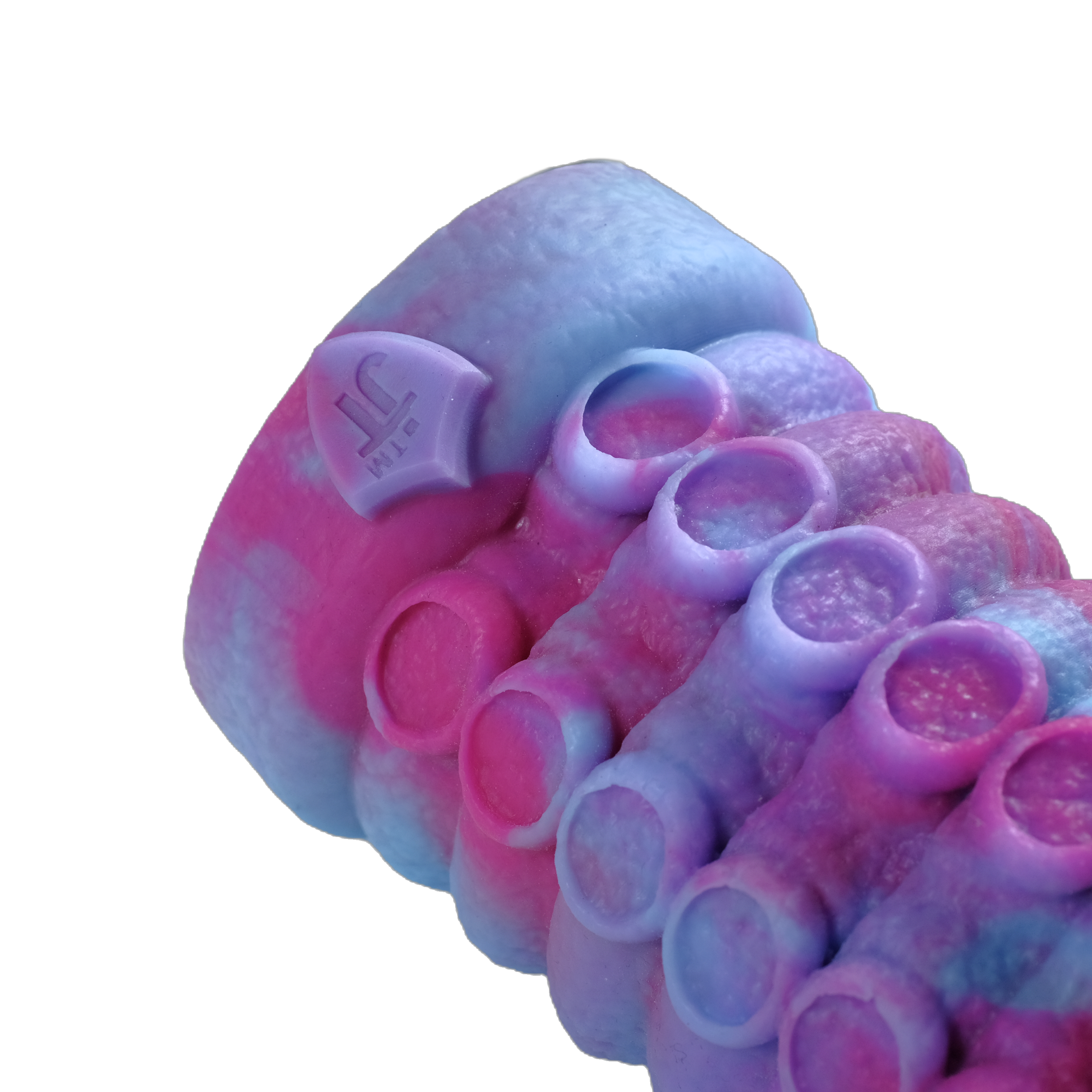 ORIGINAL TENTACLE Platinum Silicone Dildo