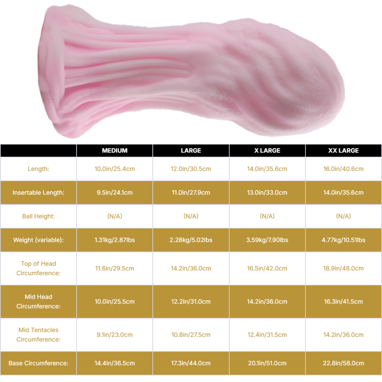 SEA GORGON Platinum Silicone Stretcher